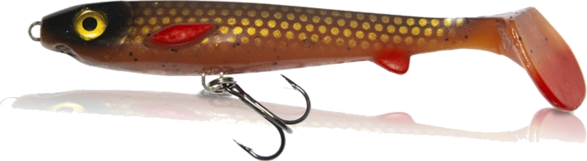 EJ LURES, Ej Lures Flatnose Shad Jr Panic Organic With Stinger 15cm, 2-pack