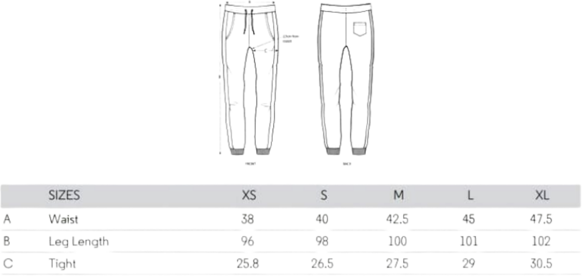 PURE BY CHRISTINE, Ekologiska Träningsbyxor