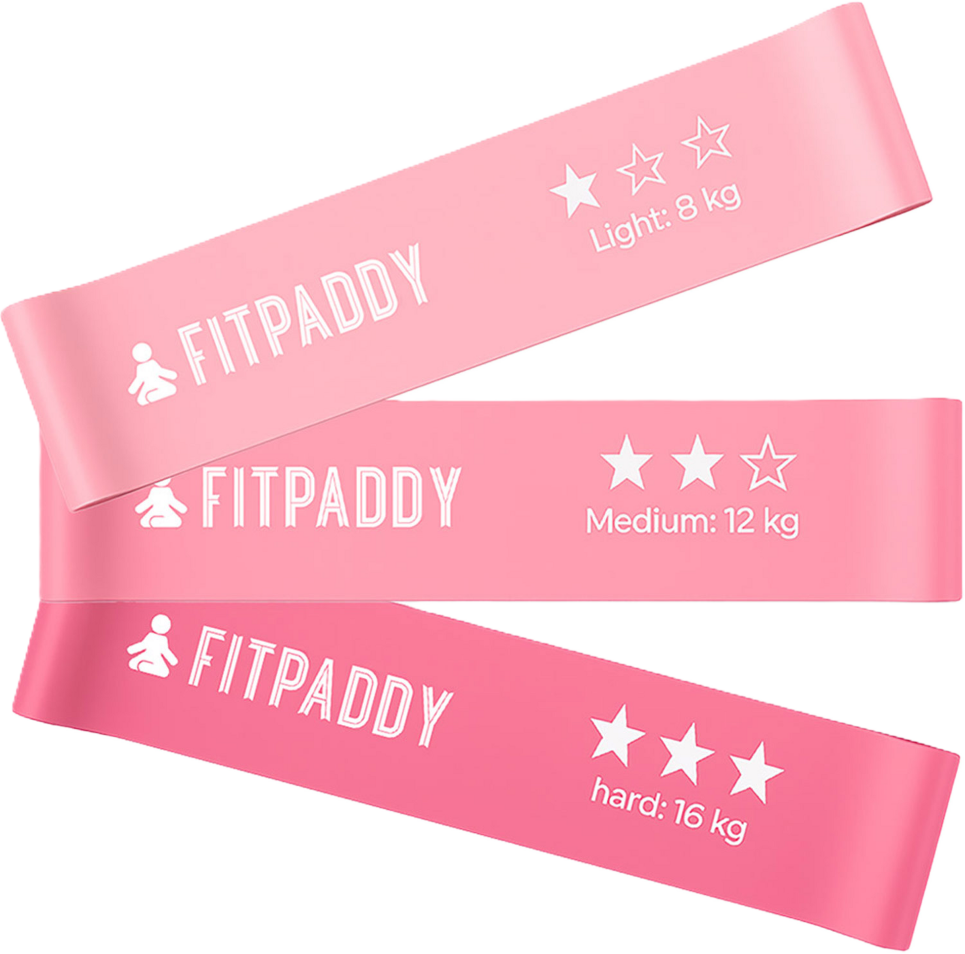 FITPADDY, Elastiska Band Plus 3 Styck
