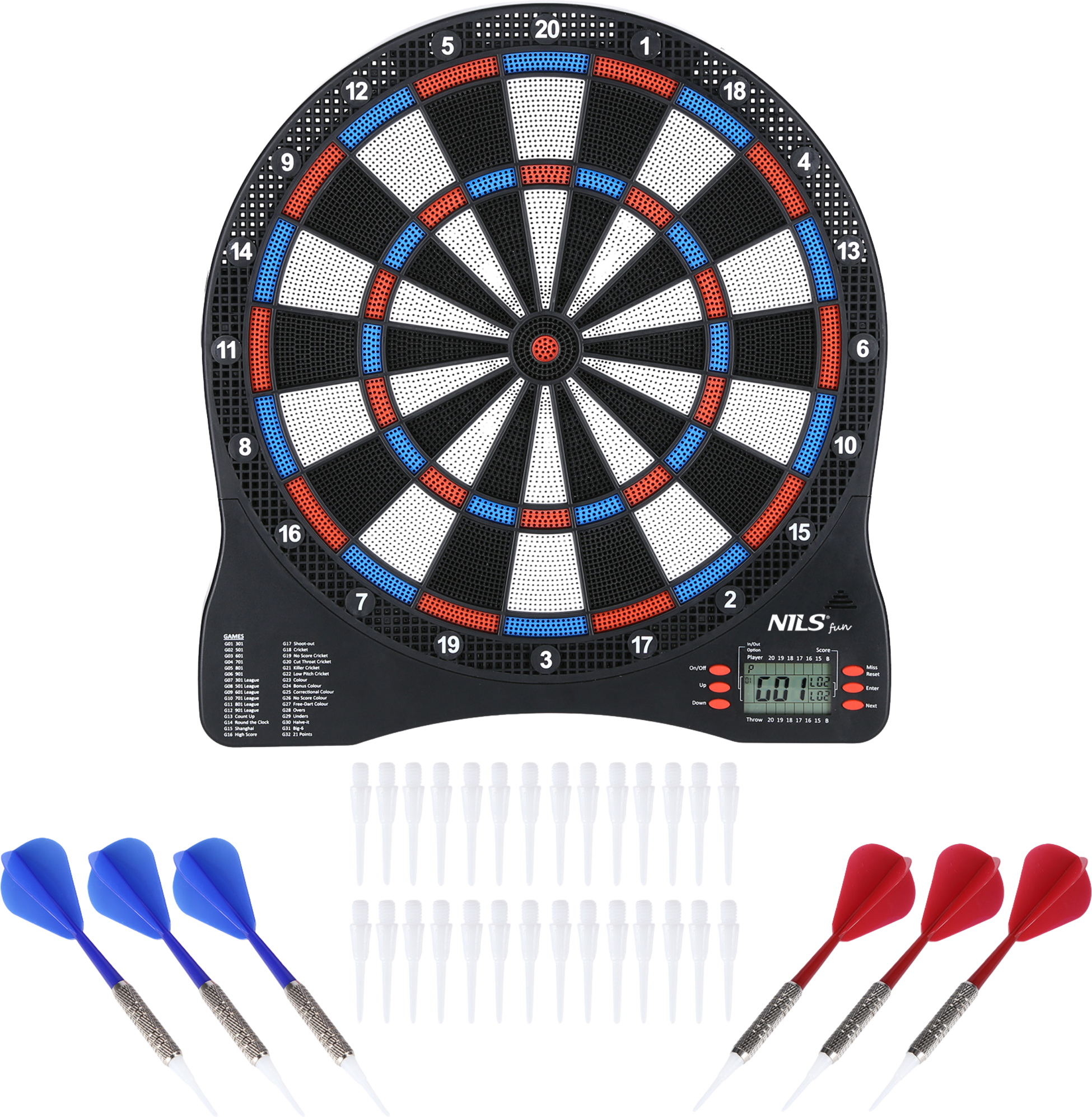 NORTHIX, Electronic Dartboard, Fun Game For All Ages