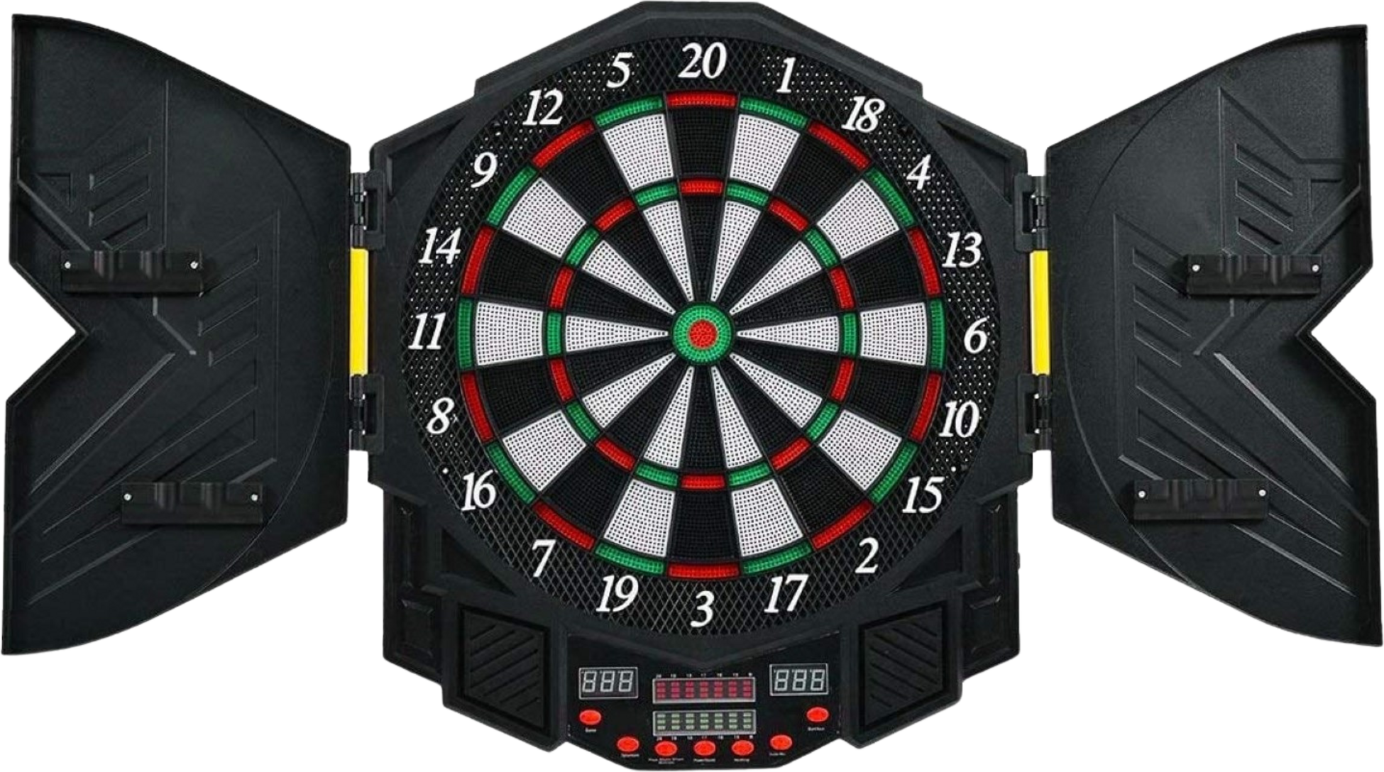 NORTHIX, Electronic Dartboard With Led Display, 12 Darts, 27 Games