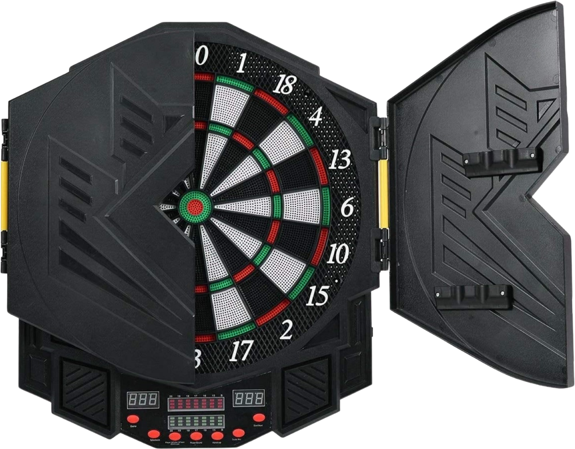NORTHIX, Electronic Dartboard With Led Display, 12 Darts, 27 Games