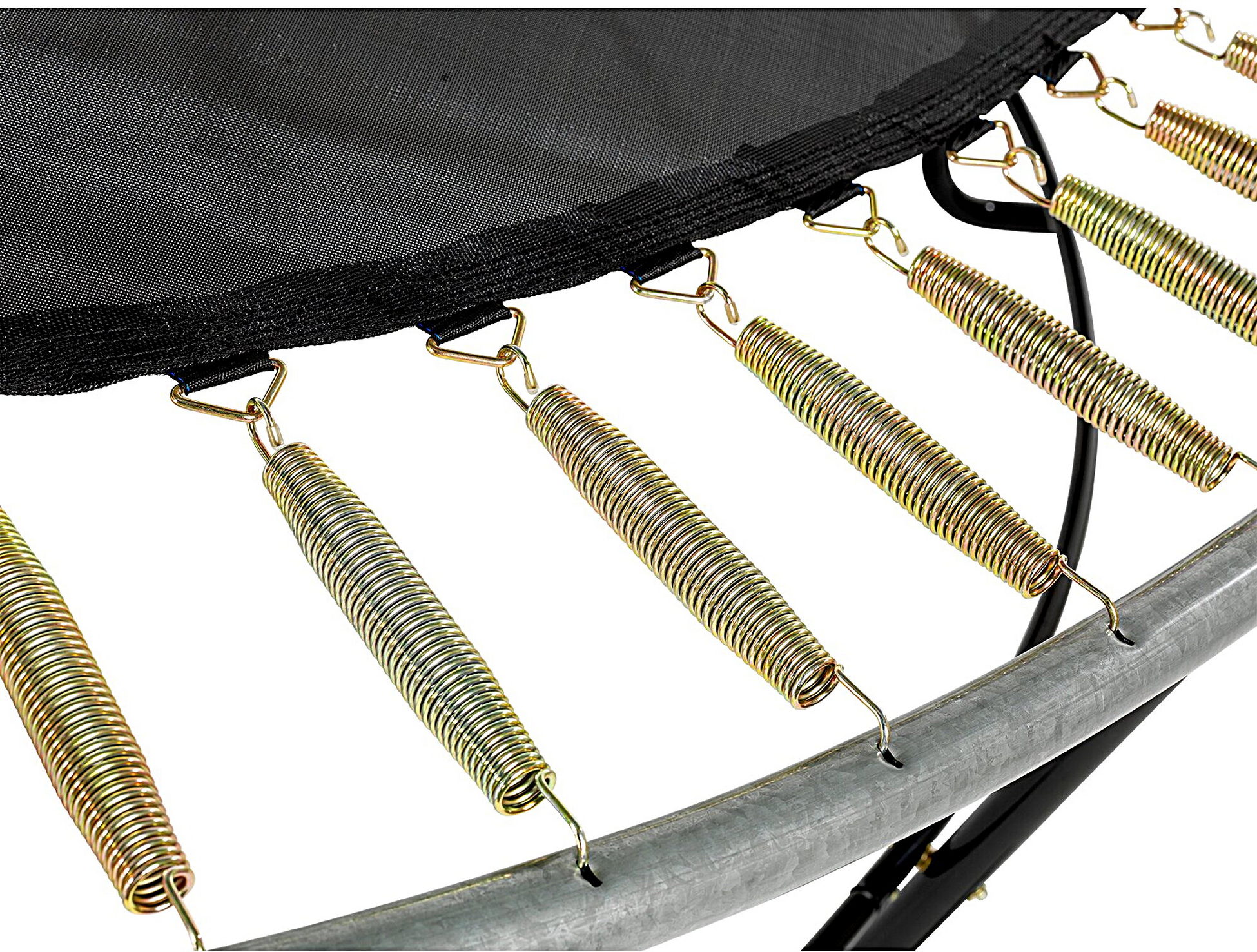 EXIT, Elegant Premium Studsmatta &Oslash;253cm Med Deluxe Skyddsn&auml;t - Svart