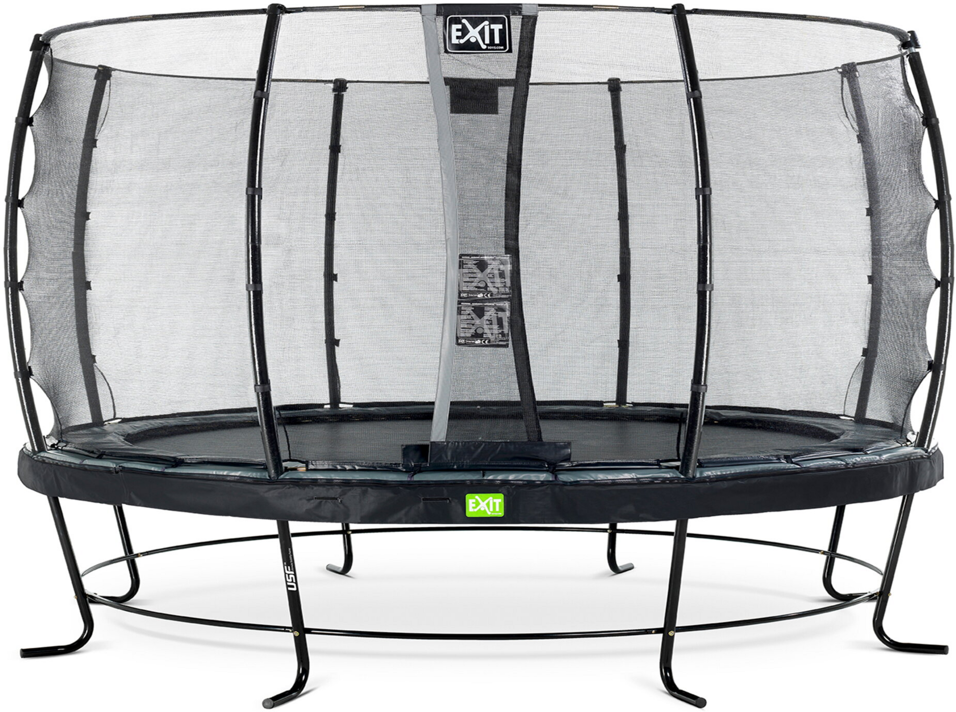 EXIT, Elegant Studsmatta &Oslash;427cm Med Economy Skyddsn&auml;t - Svart