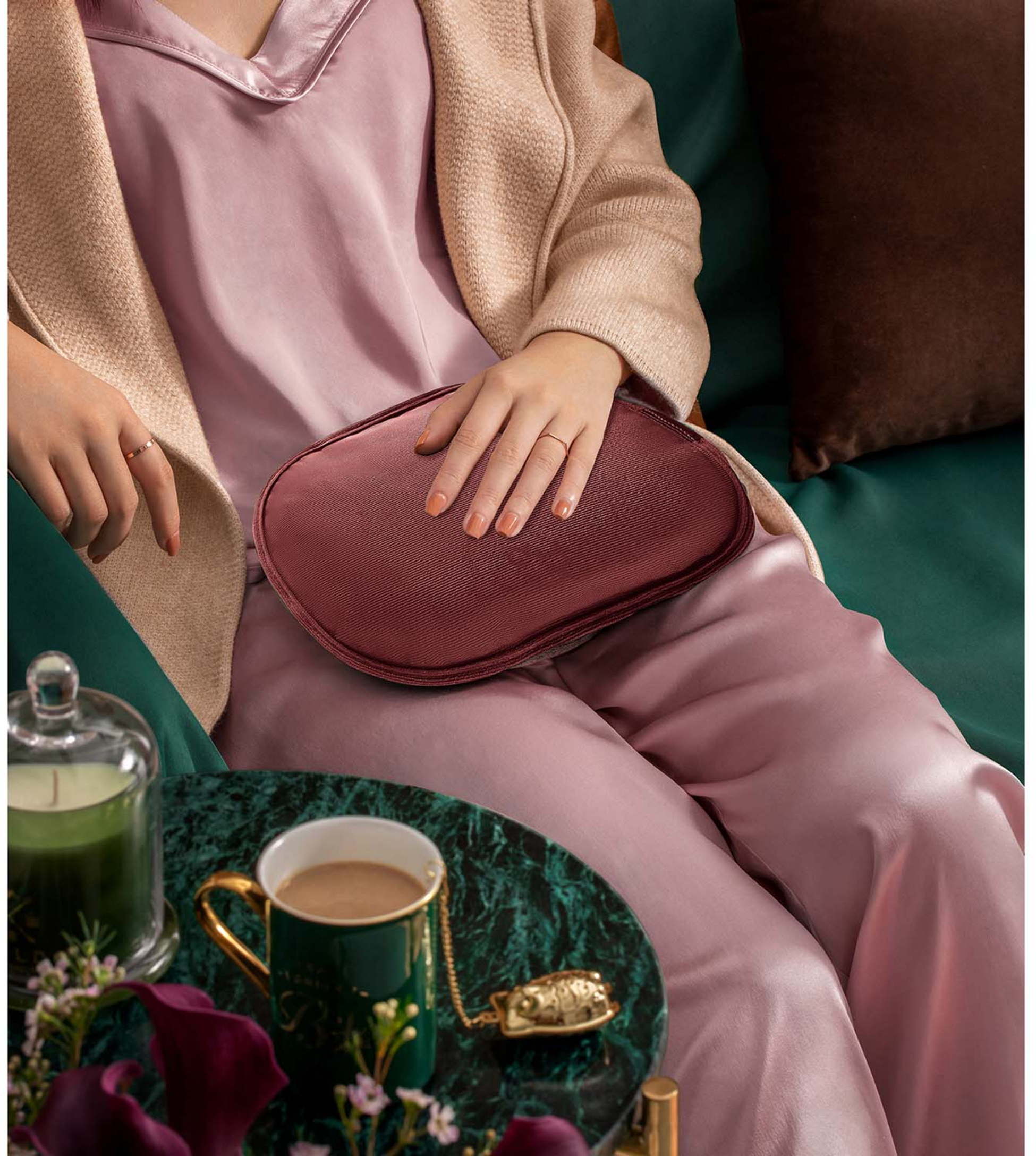 TERRAILLON, Elektrisk Värmekudde Velvet