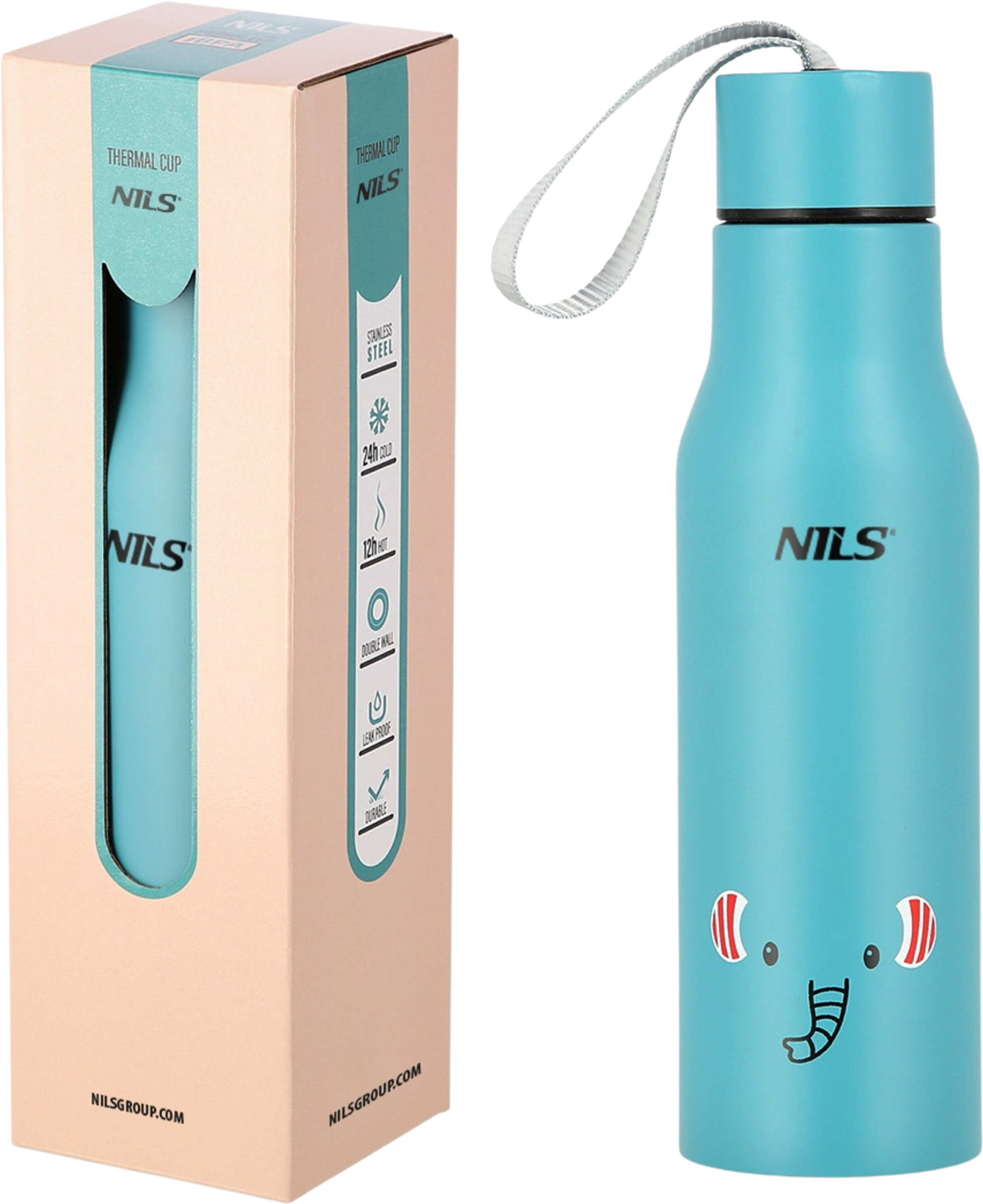 NORTHIX, Elephant Thermal Cup, Insulated Stainless Steel