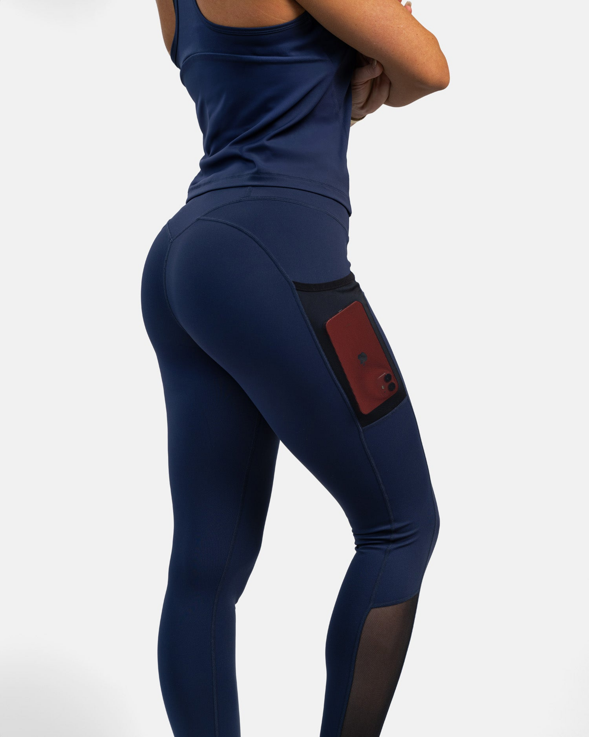 GAVELO, Empower Pocket Tights Maritime Blue