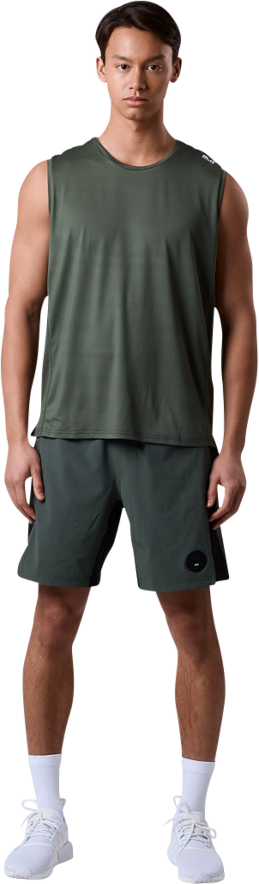 CLN ATHLETICS, Energy Stretch Shorts 2.0 Moss Green