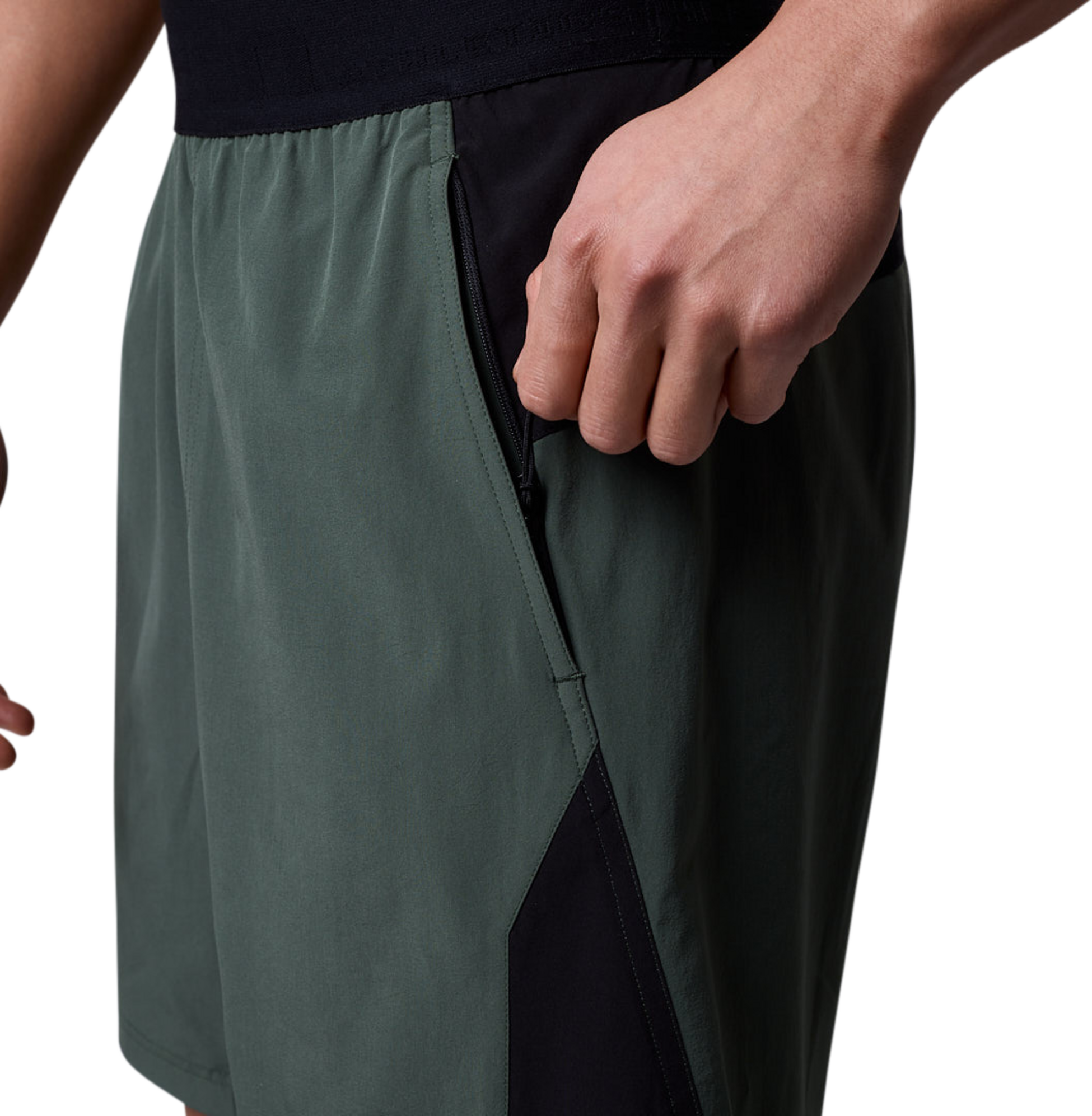 CLN ATHLETICS, Energy Stretch Shorts 2.0 Moss Green