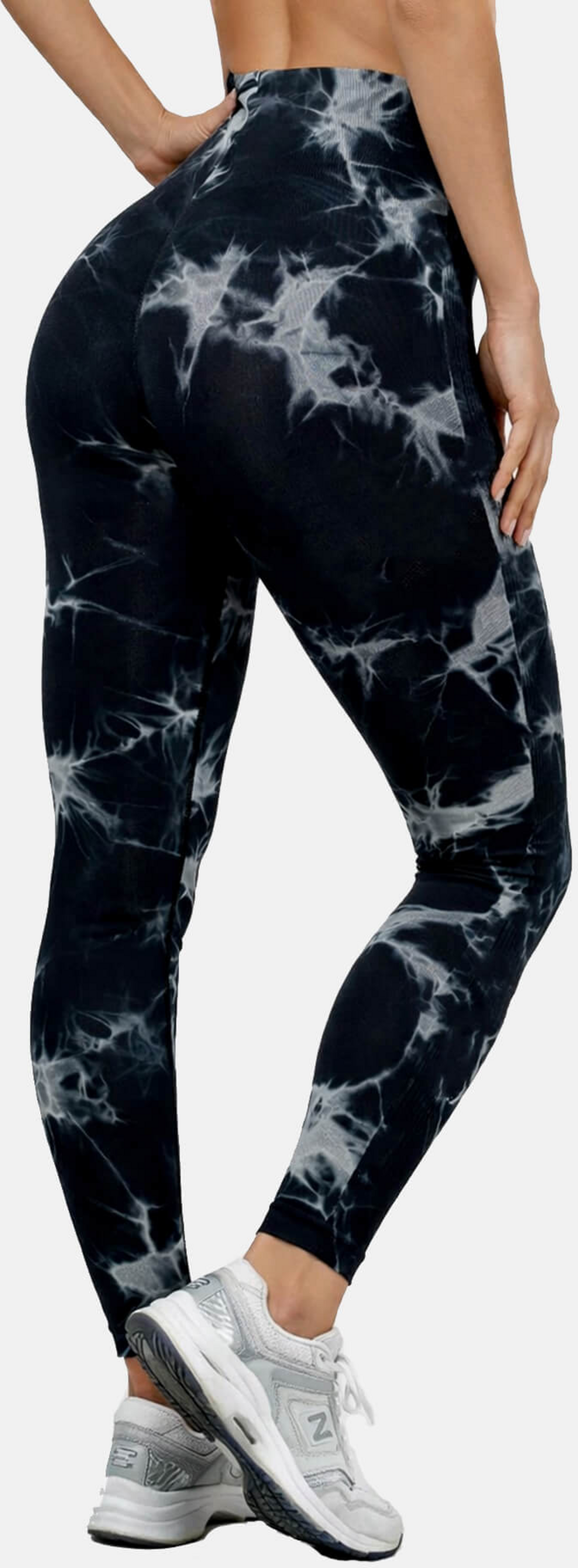 ALERA, Enigma Tie Dye Scrunch Tights