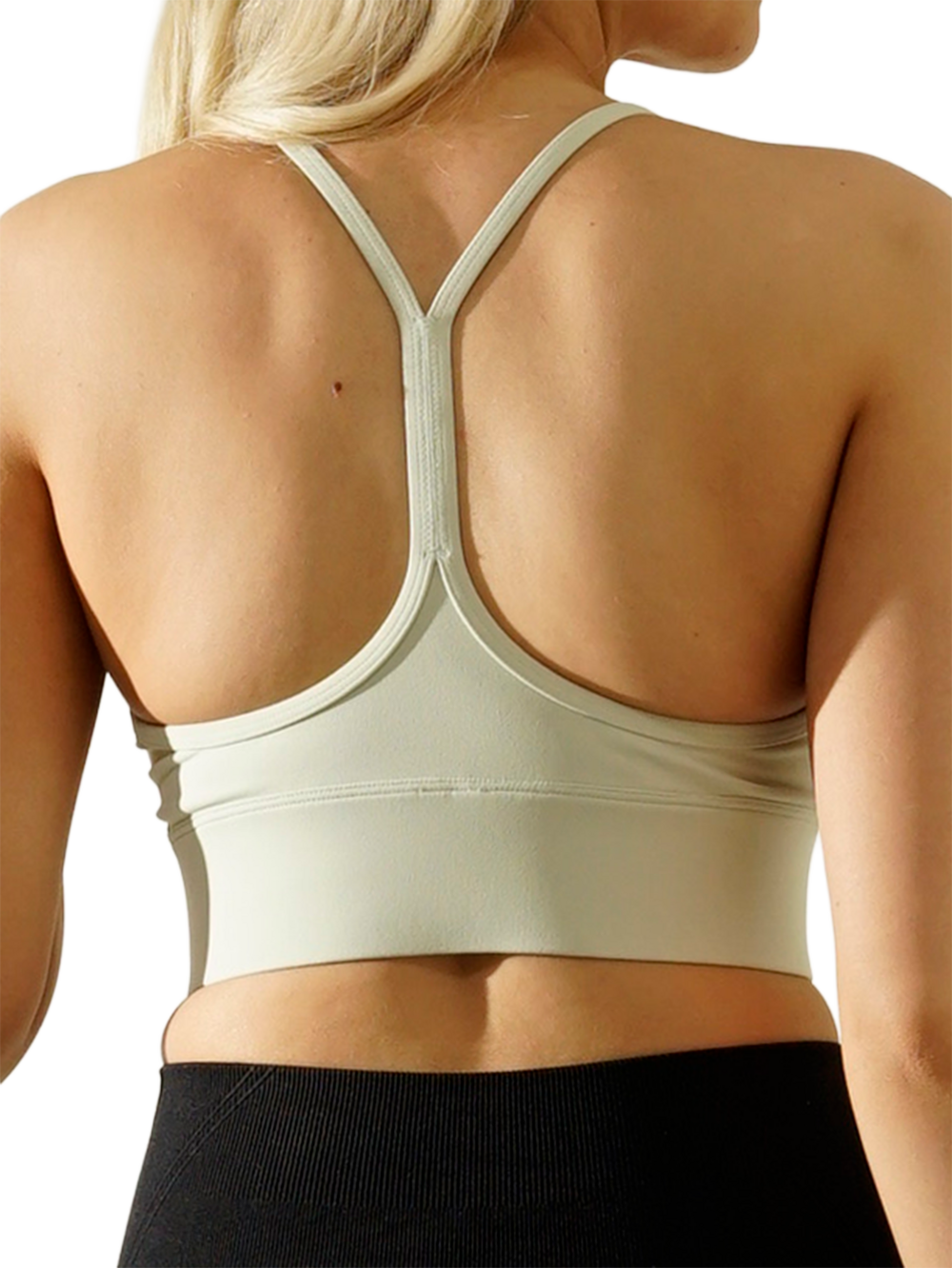 OYOJ, Essential Sport Bra - Pistachio Cream