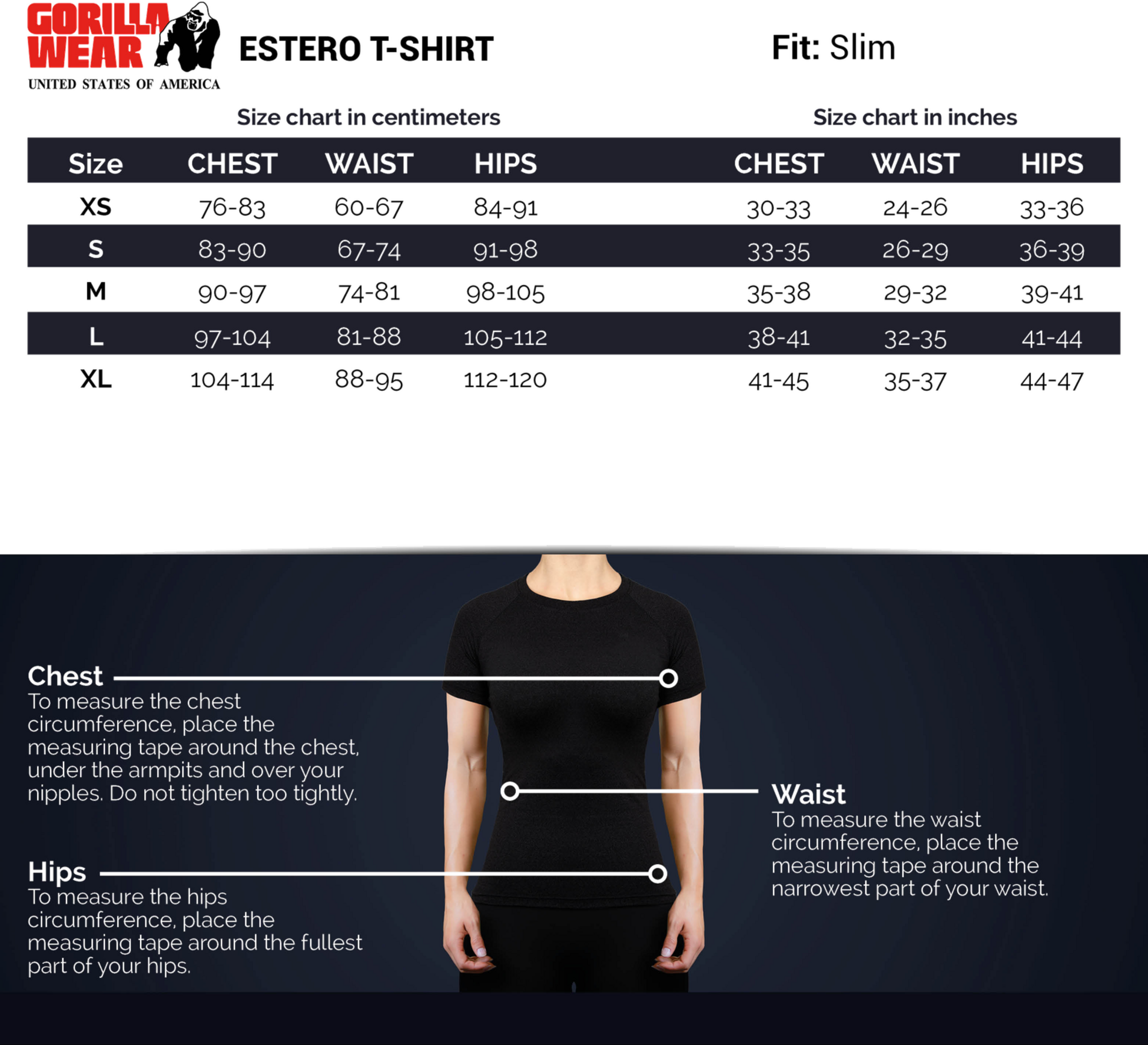 GORILLA WEAR, Estero T-shirt