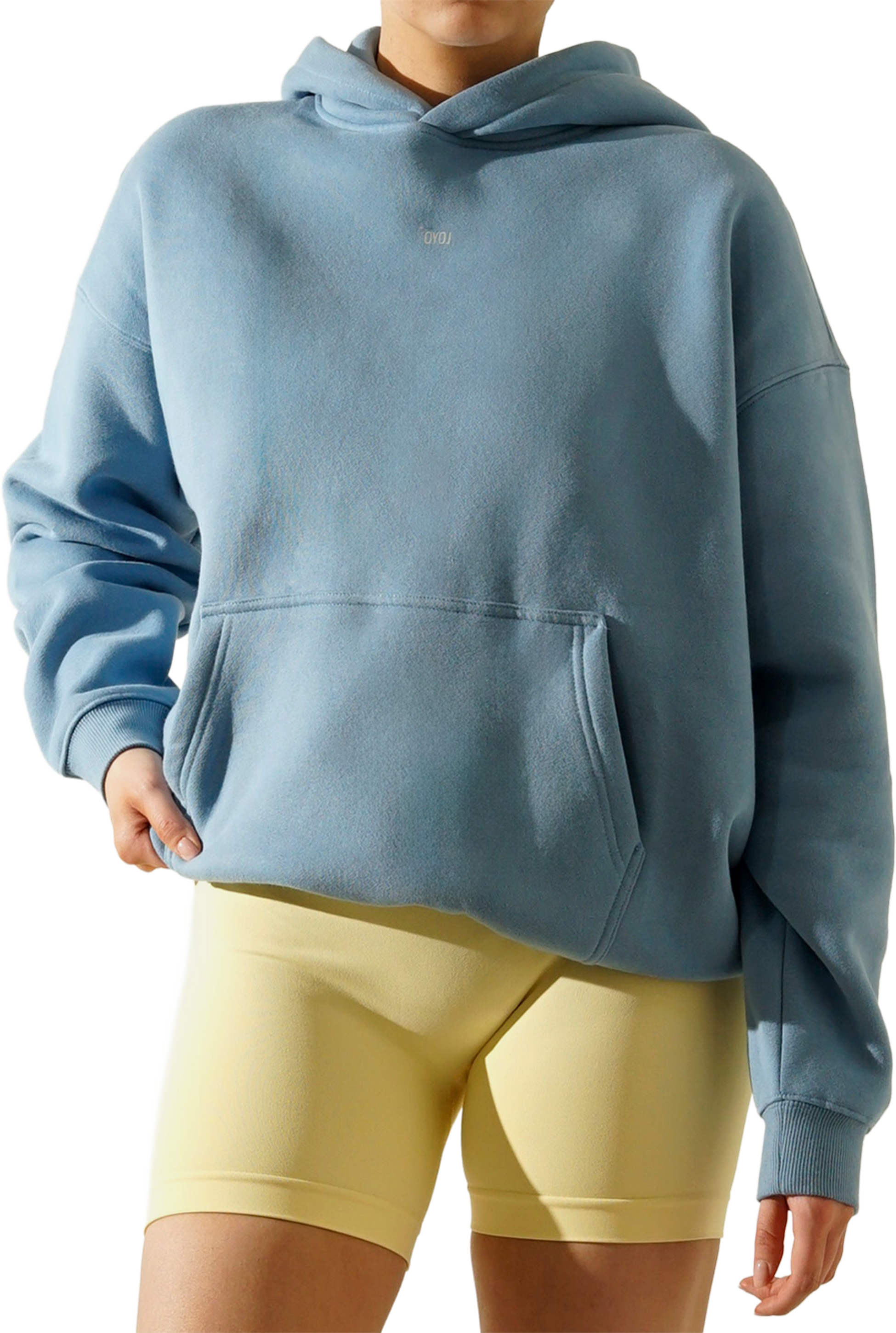 OYOJ, Everyday Oversized Hoodie - Blue