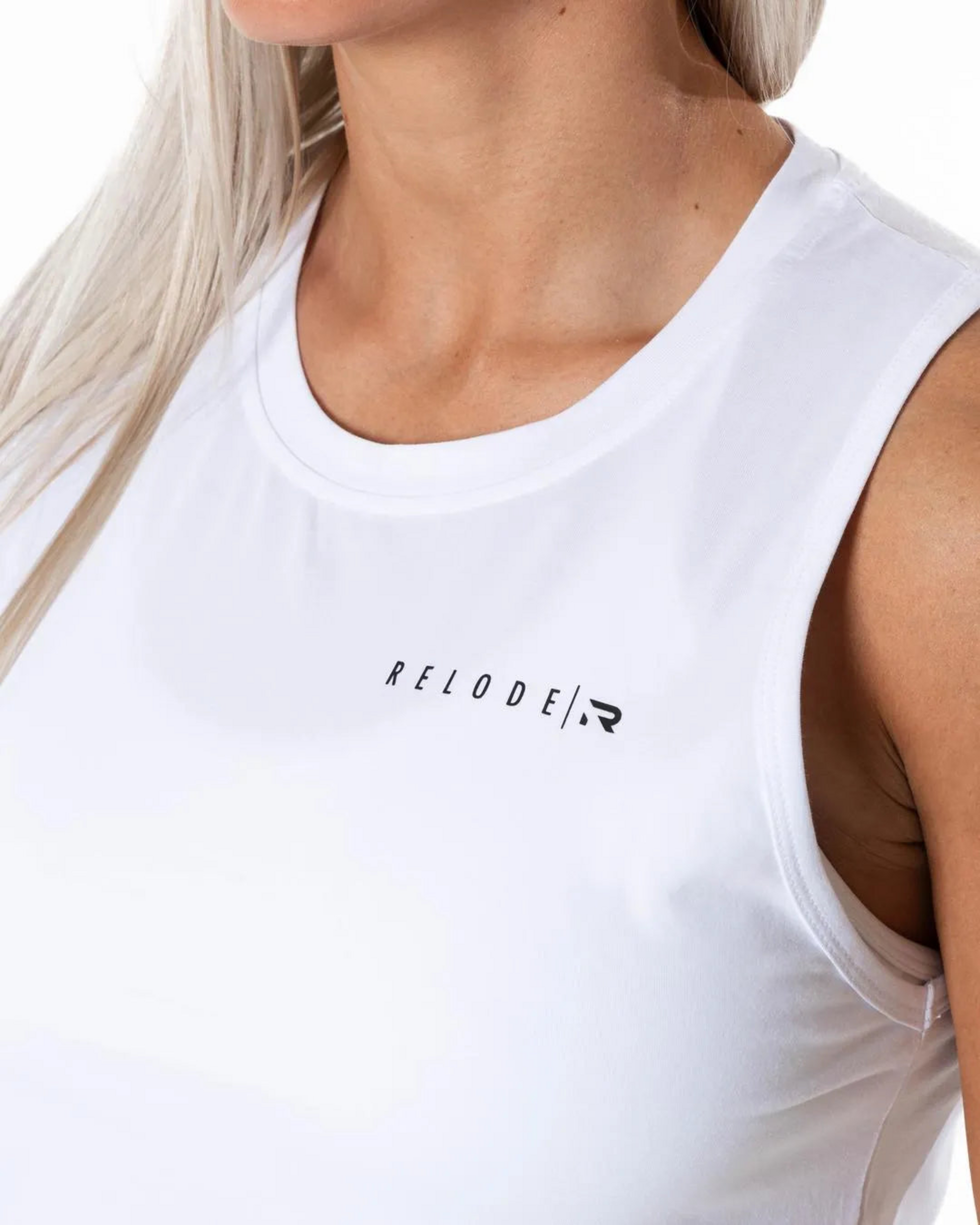 RELODE, Evo Tank Top - Vit