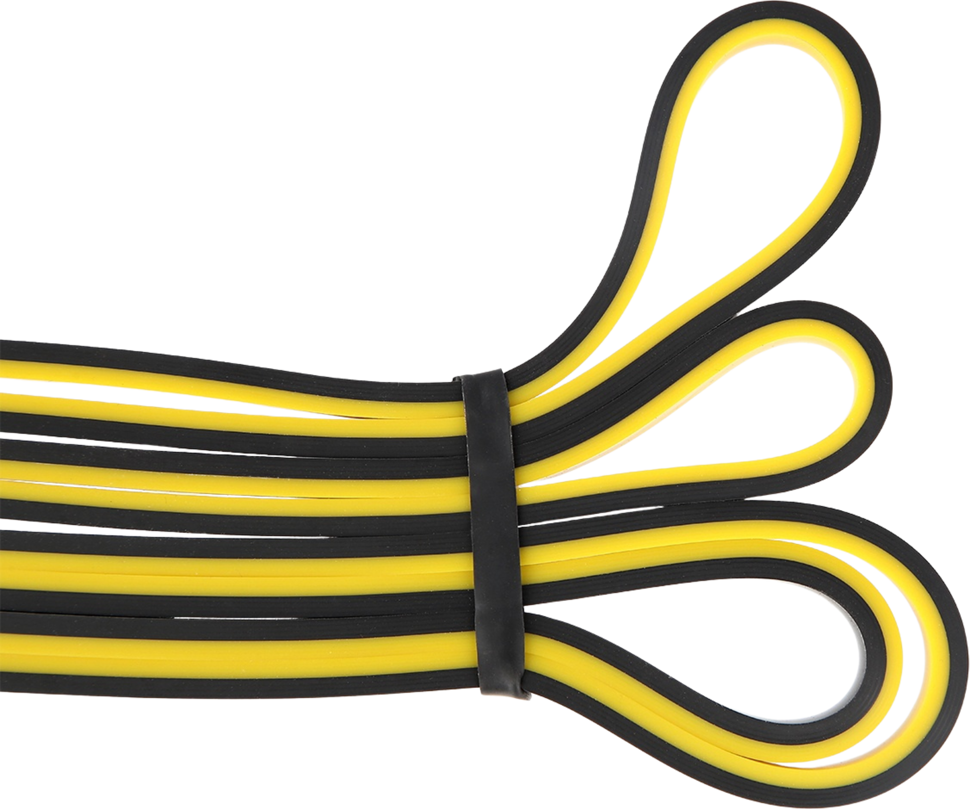 NORTHIX, Exercise Band, Yellow-black, Premium Resistance