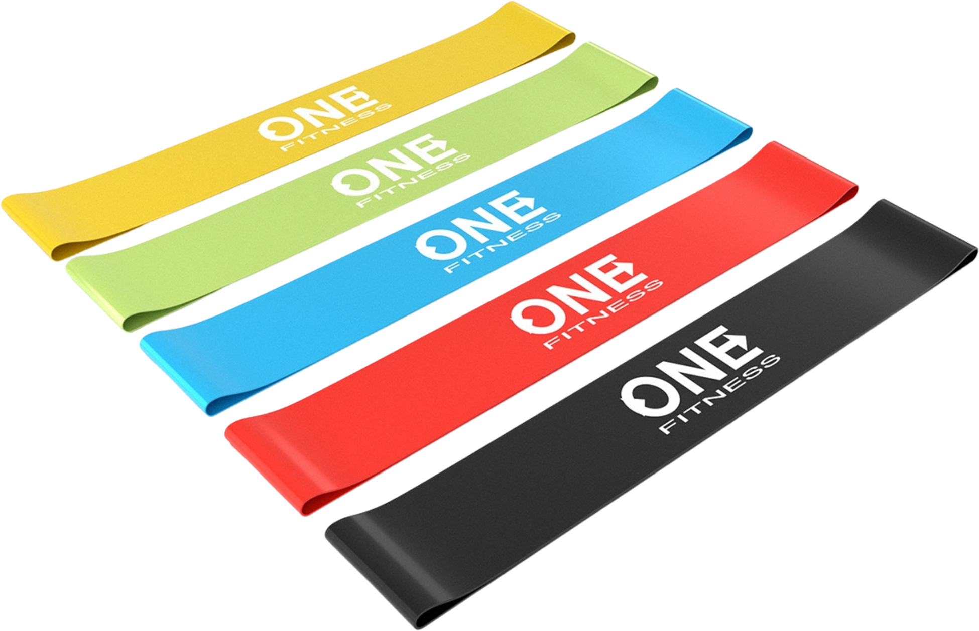 NORTHIX, Exercise Band Set &ndash; 5 Slim Resistance Bands