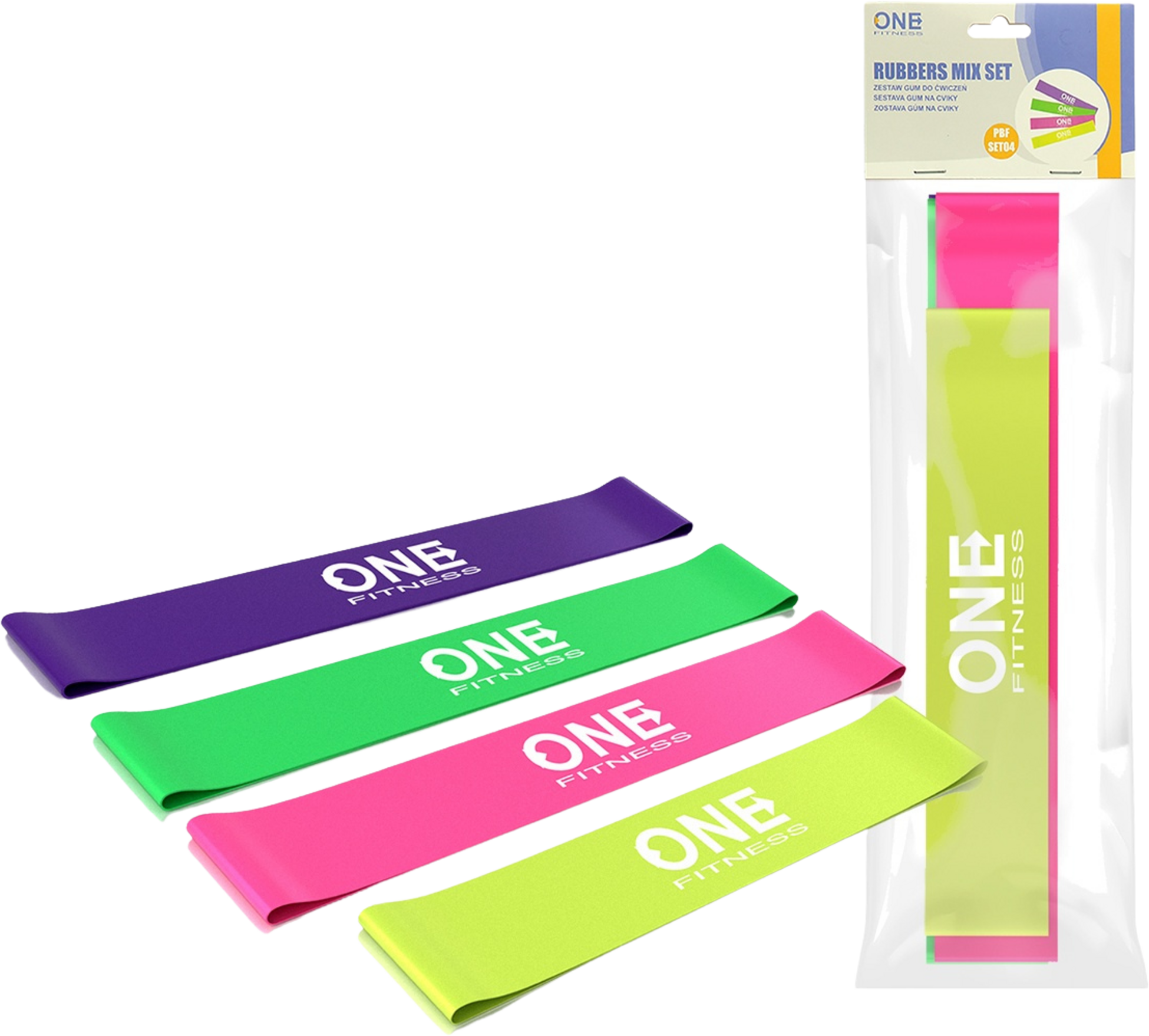 NORTHIX, Exercise Band Set &ndash; Resistance Bands For Fitness