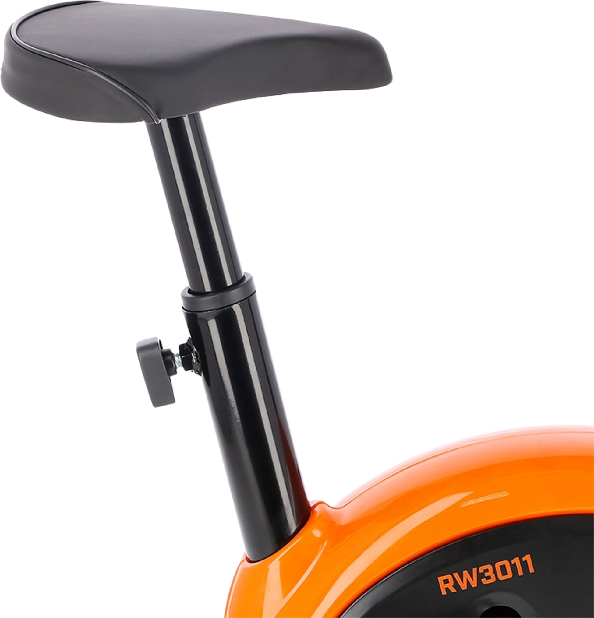 NORTHIX, Exercise Bike, Black-orange, Adjustable Resistance