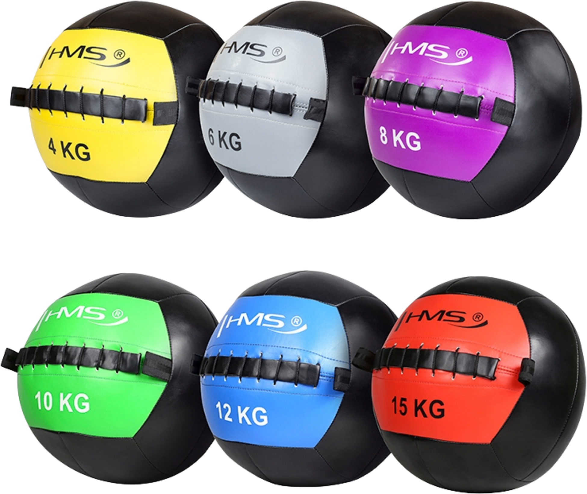 NORTHIX, Exercise Wall Ball &ndash; 12lb, Durable Fitness Equipment