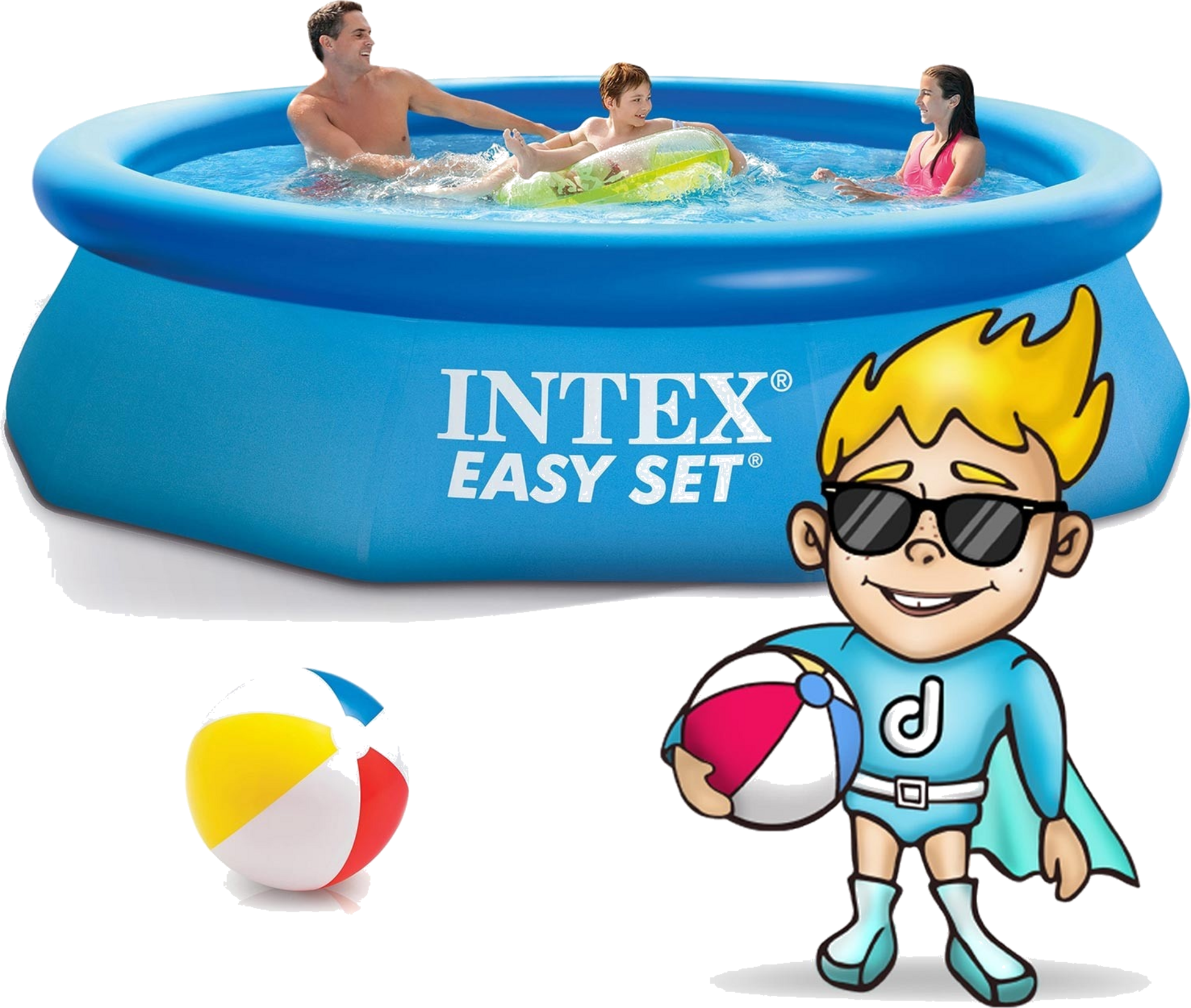 B2X, Expansion Garden Pool 305 X 76 Cm Intex 28120