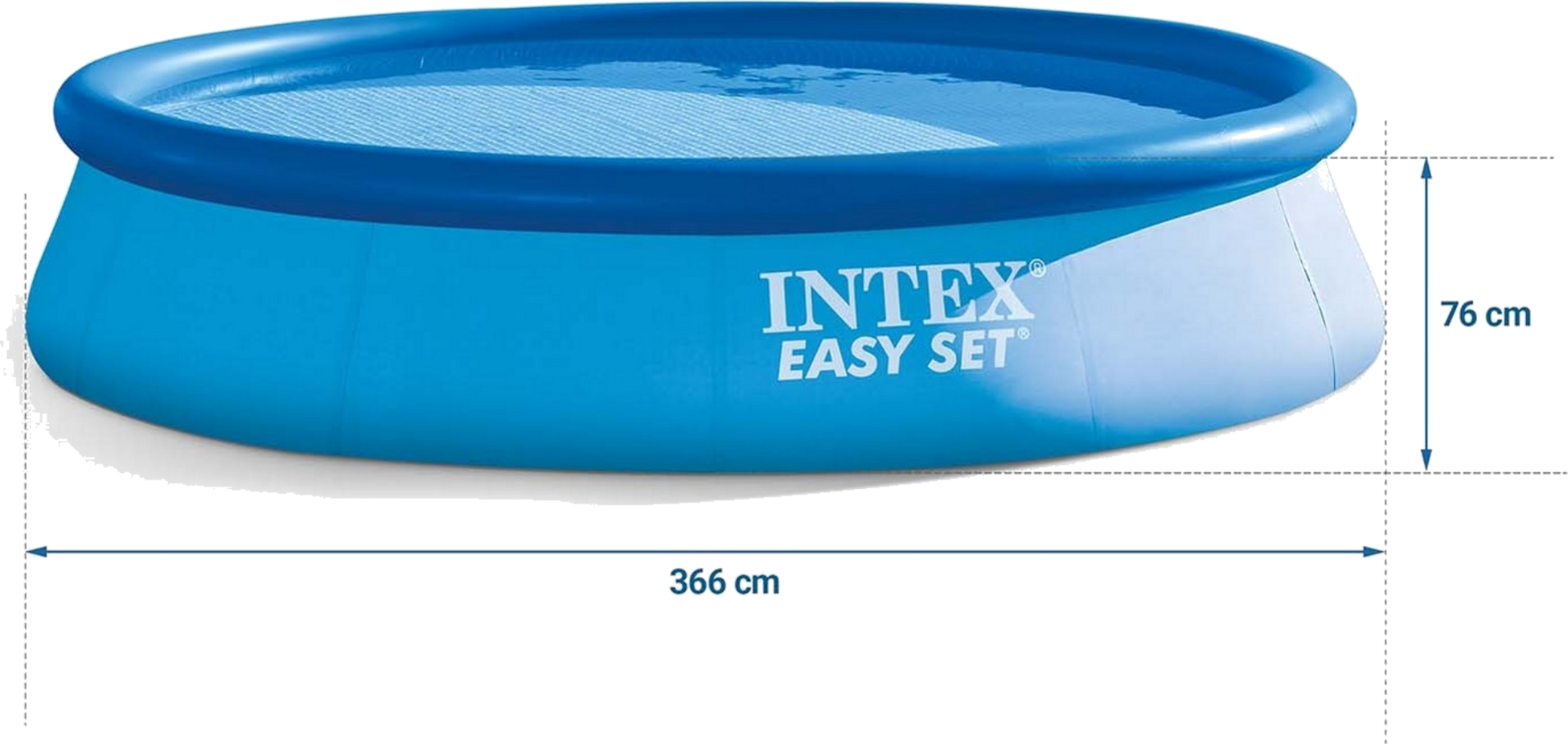 B2X, Expansion Garden Pool 366 X 76 Cm 2in1 Intex 28130