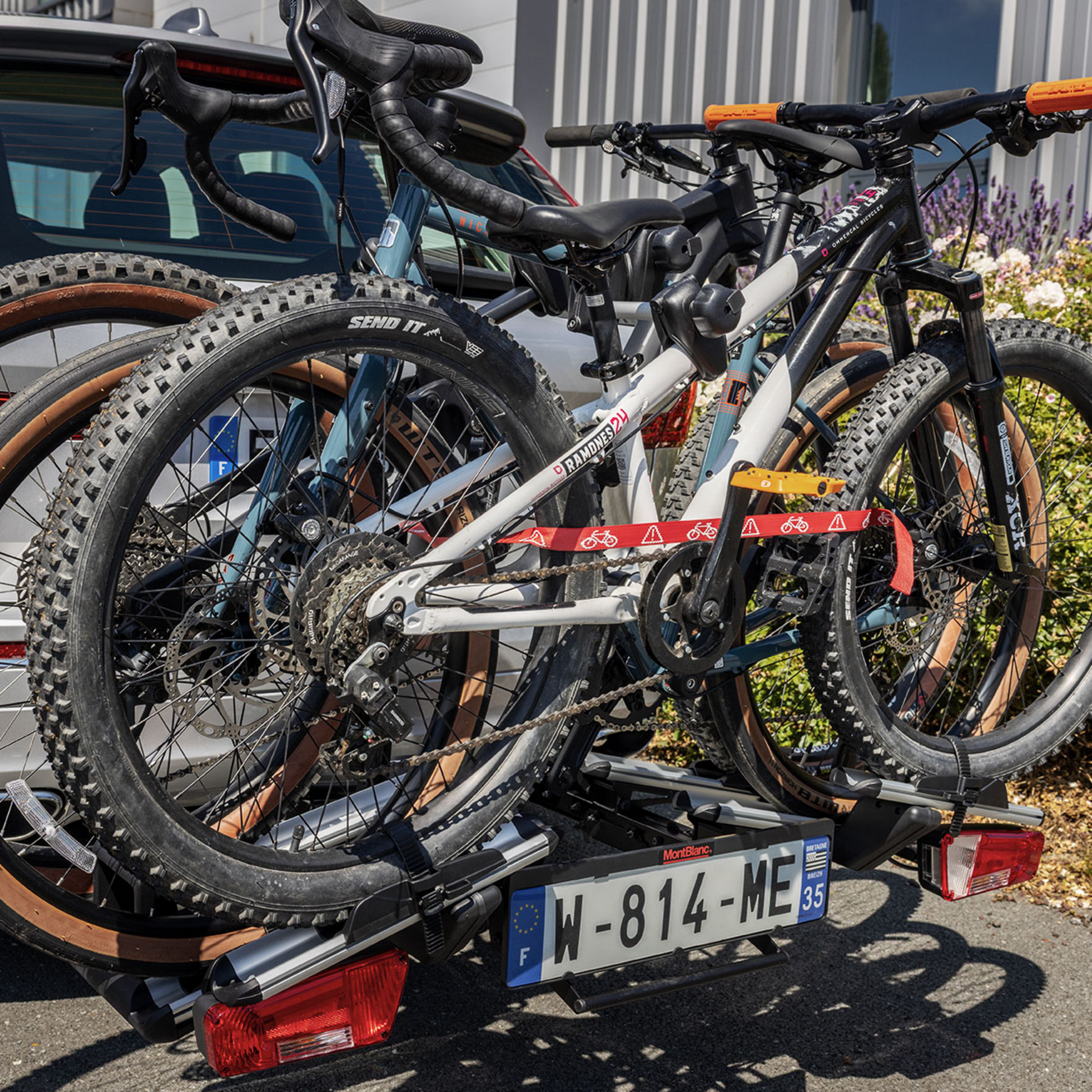 MONT BLANC, Förlängning till cykelhållare SAREK EXTRA BIKE - 1 cykel