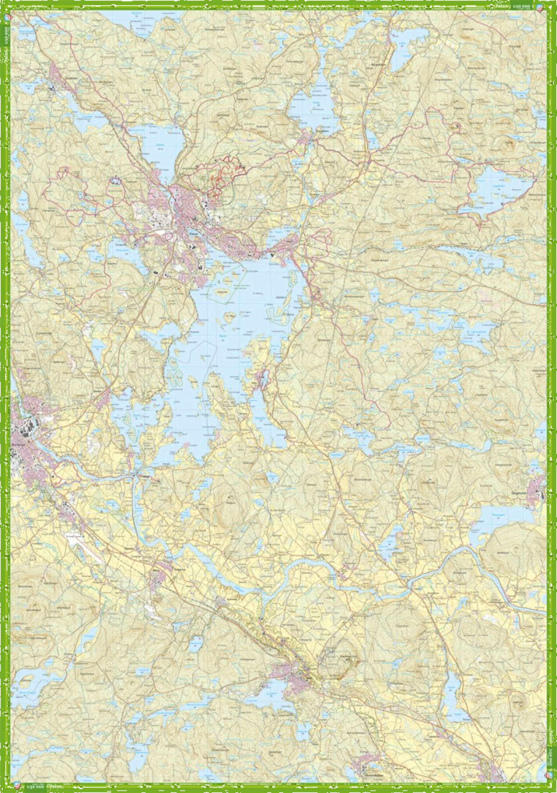 CALAZO, Falun Runn 1:50.000