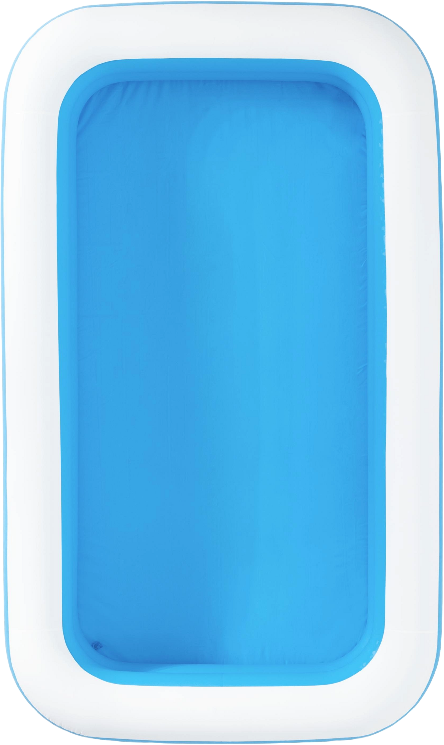 BESTWAY, Familjepool Bl&aring; Rektangul&auml;r 305 X 183 X 46cm