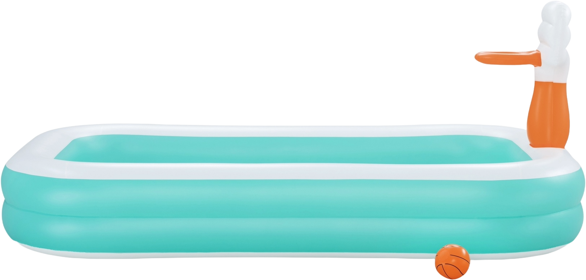 BESTWAY, Familjepool Dunk N Splash 251 X 168 X 102cm