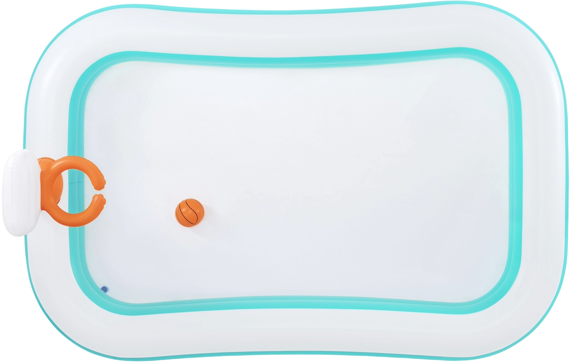 BESTWAY, Familjepool Dunk N Splash 251 X 168 X 102cm