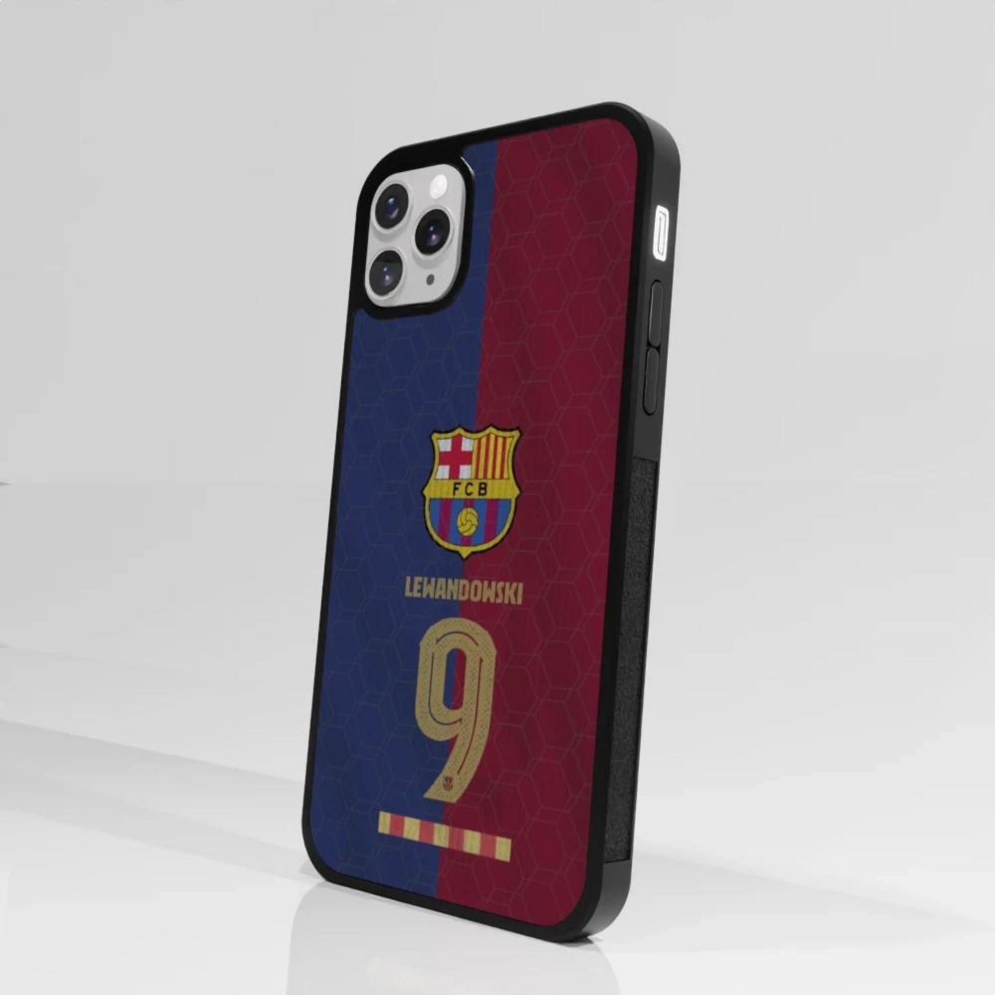PHONECASES3D, Fc Barcelona Official 3d Phone Case Lewandowski