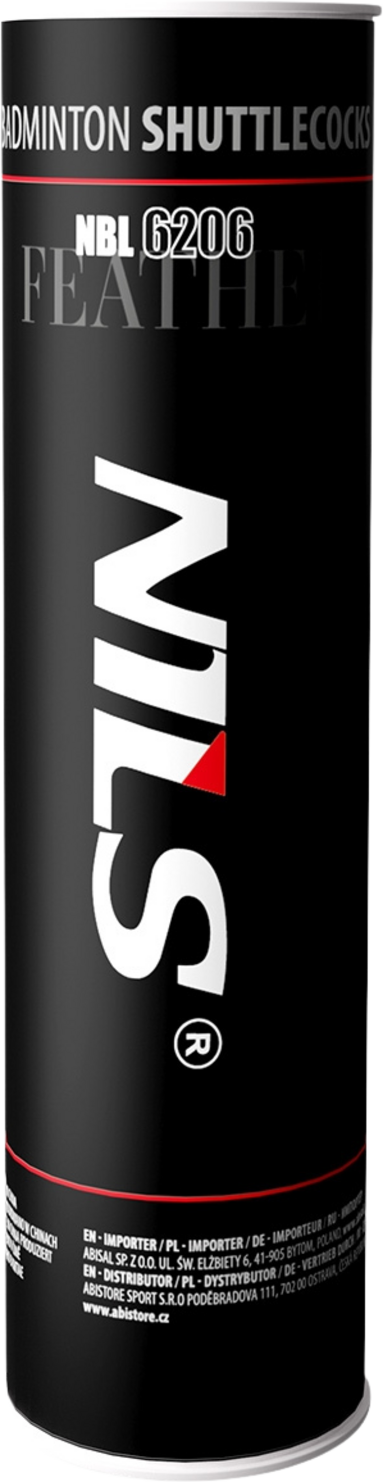 NORTHIX, Feather Shuttlecocks, 6 Pack