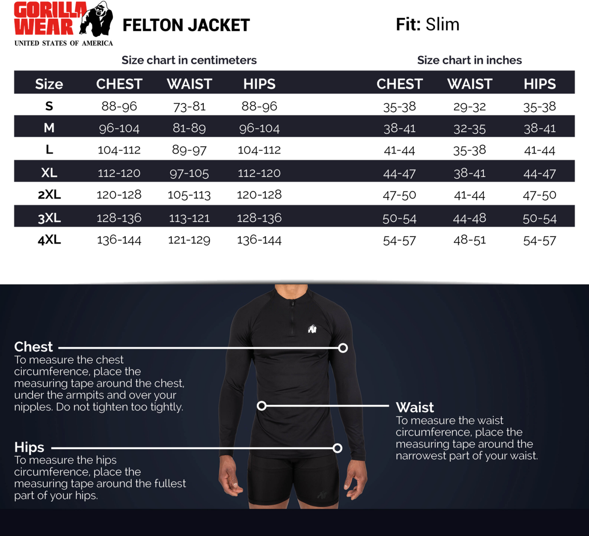 GORILLA WEAR, Felton Jacket