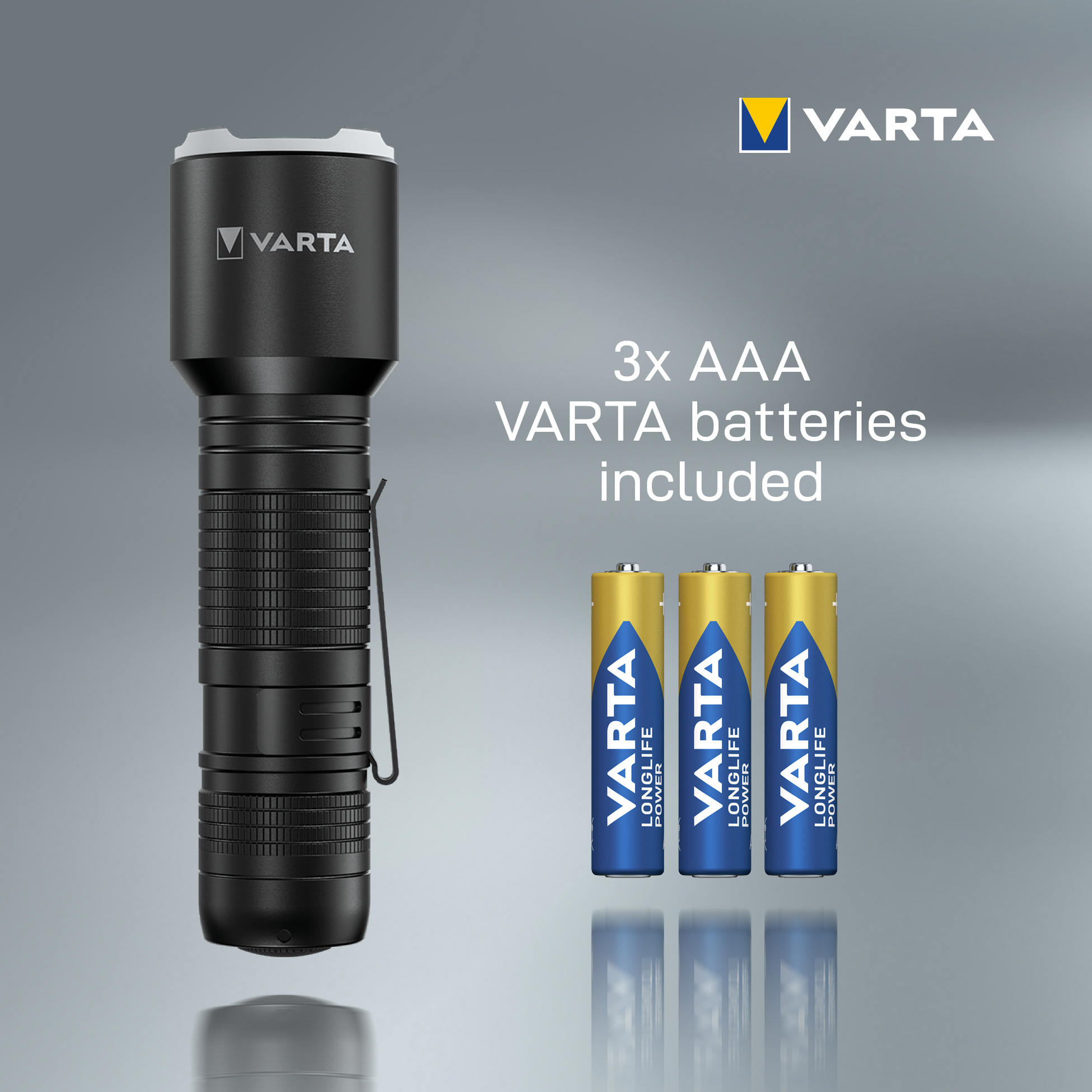 VARTA, Ficklampa F30 Pro Aluminium 400 Lm