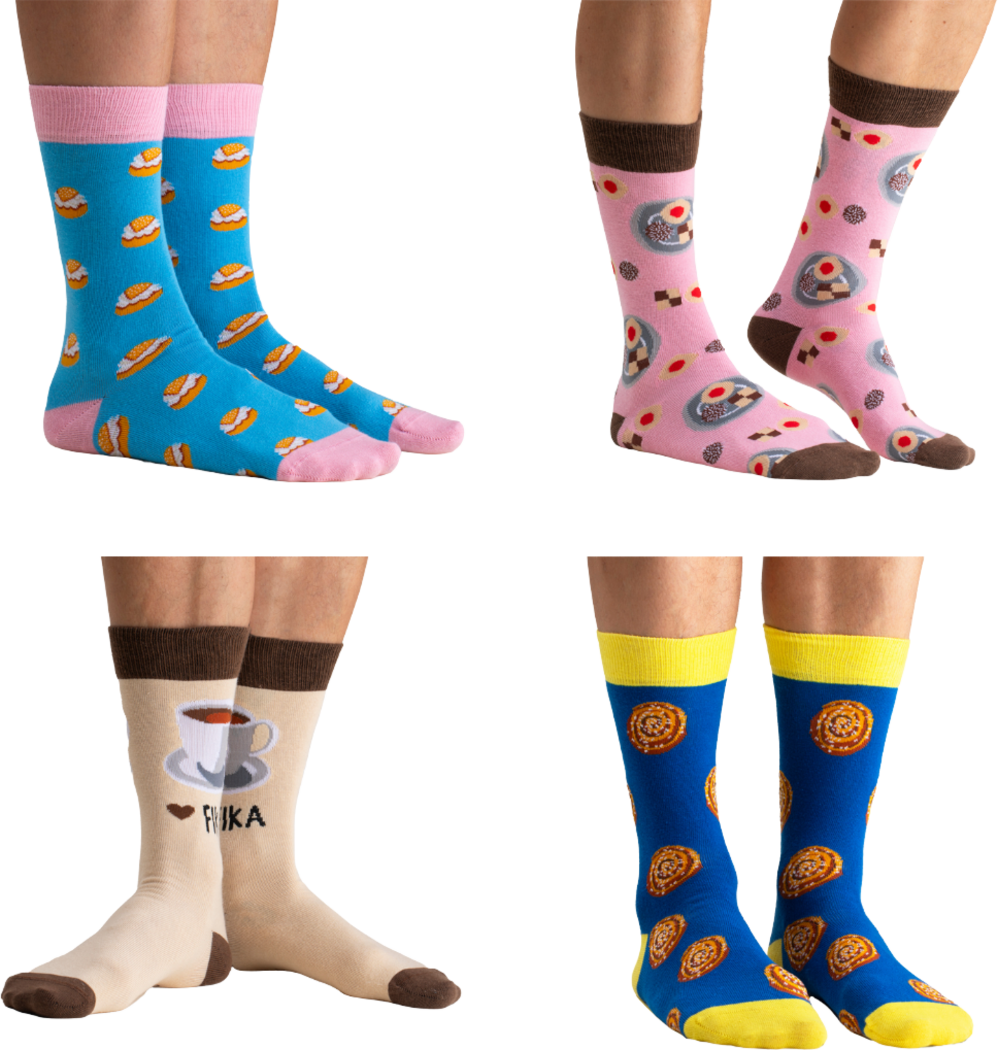 SVENSK HUSMAN, Fikabord Box 4-pack