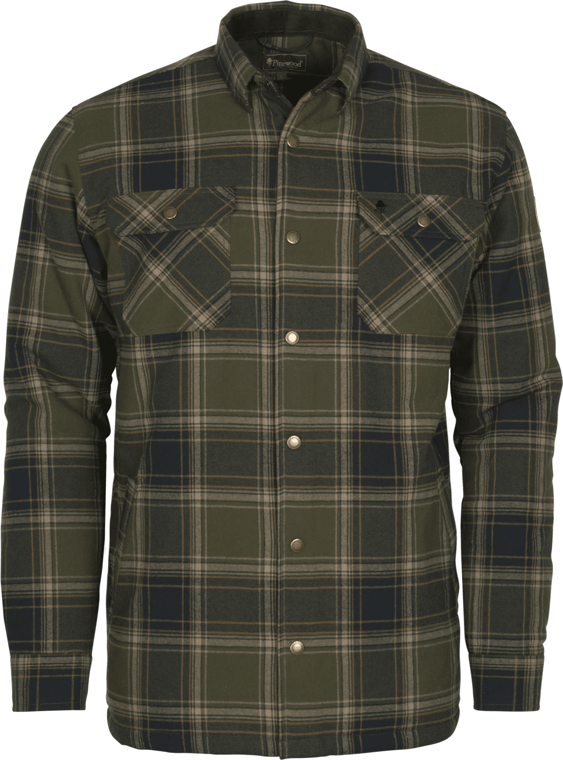 PINEWOOD, Finnveden Check Padd Overshirt