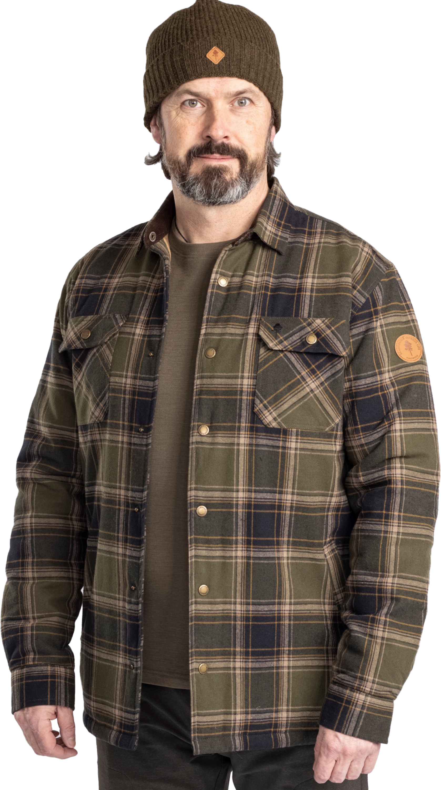 PINEWOOD, Finnveden Check Padd Overshirt