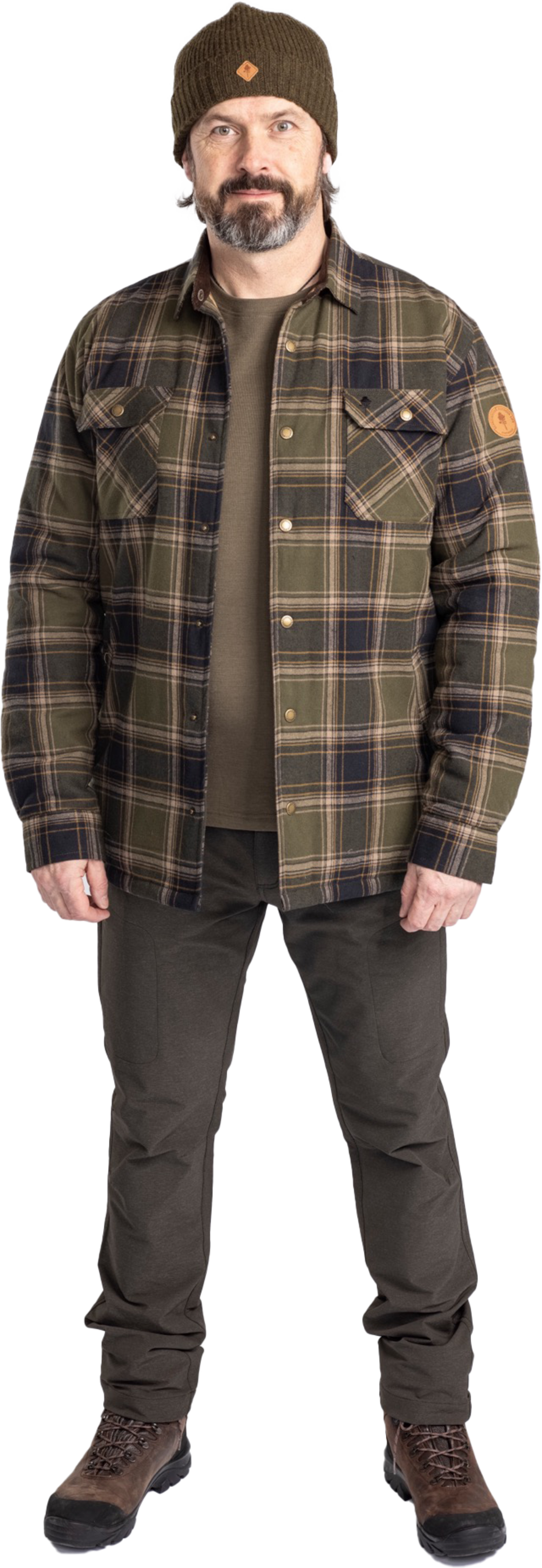 PINEWOOD, Finnveden Check Padd Overshirt