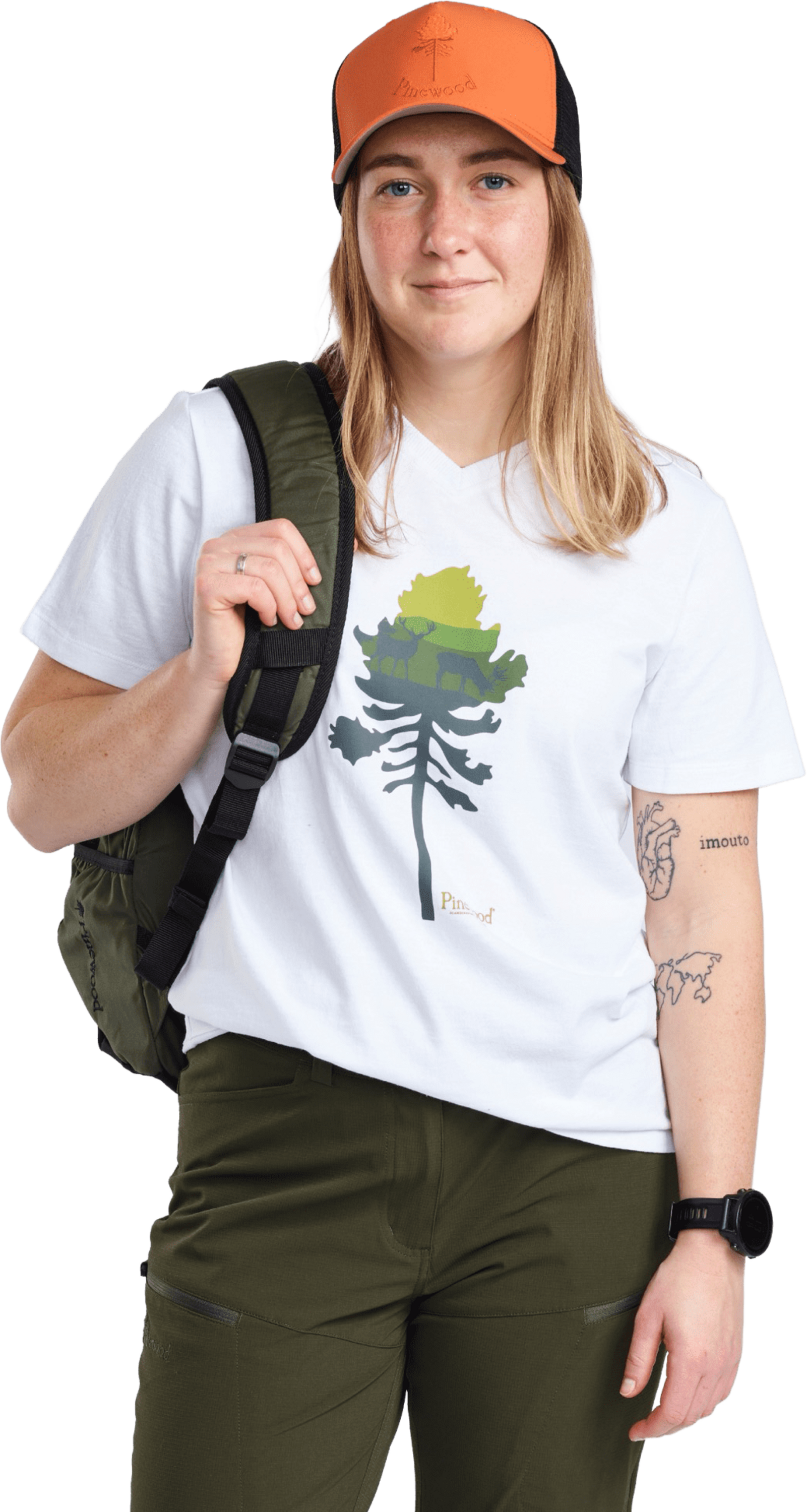 PINEWOOD, Finnveden Recycled Outdoor T-shirt W
