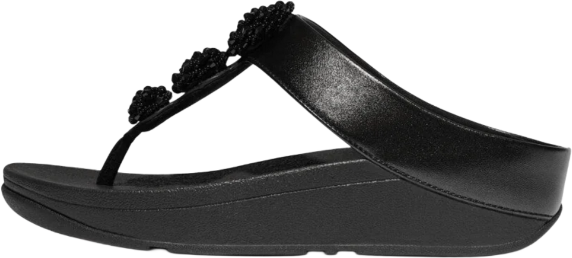 FITFLOP, Fino Beadie-button Metallic Toe-post Sandals