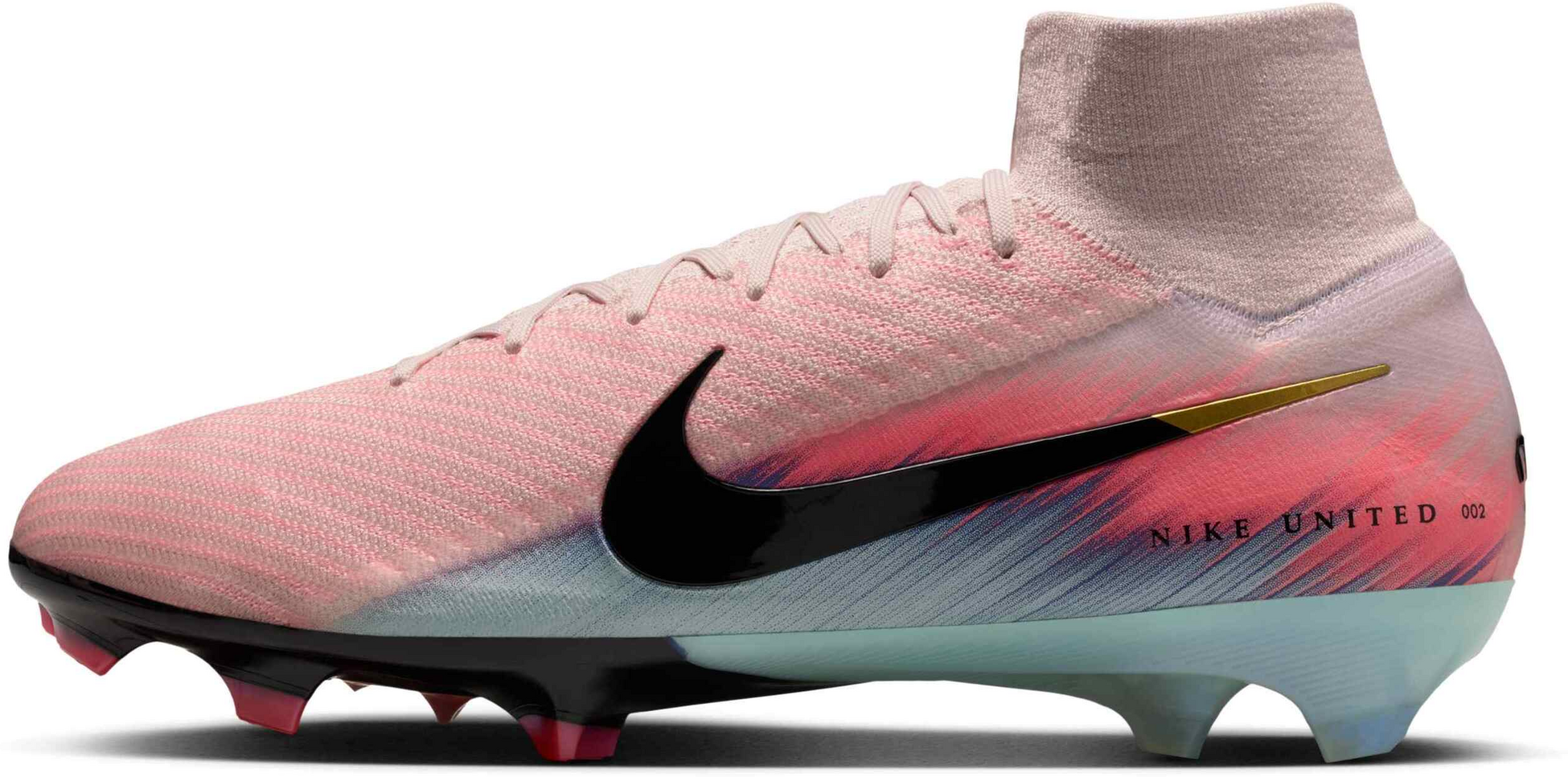 NIKE, Firm-ground High-top Football Boot United Mercurial Superfly 10 Elite