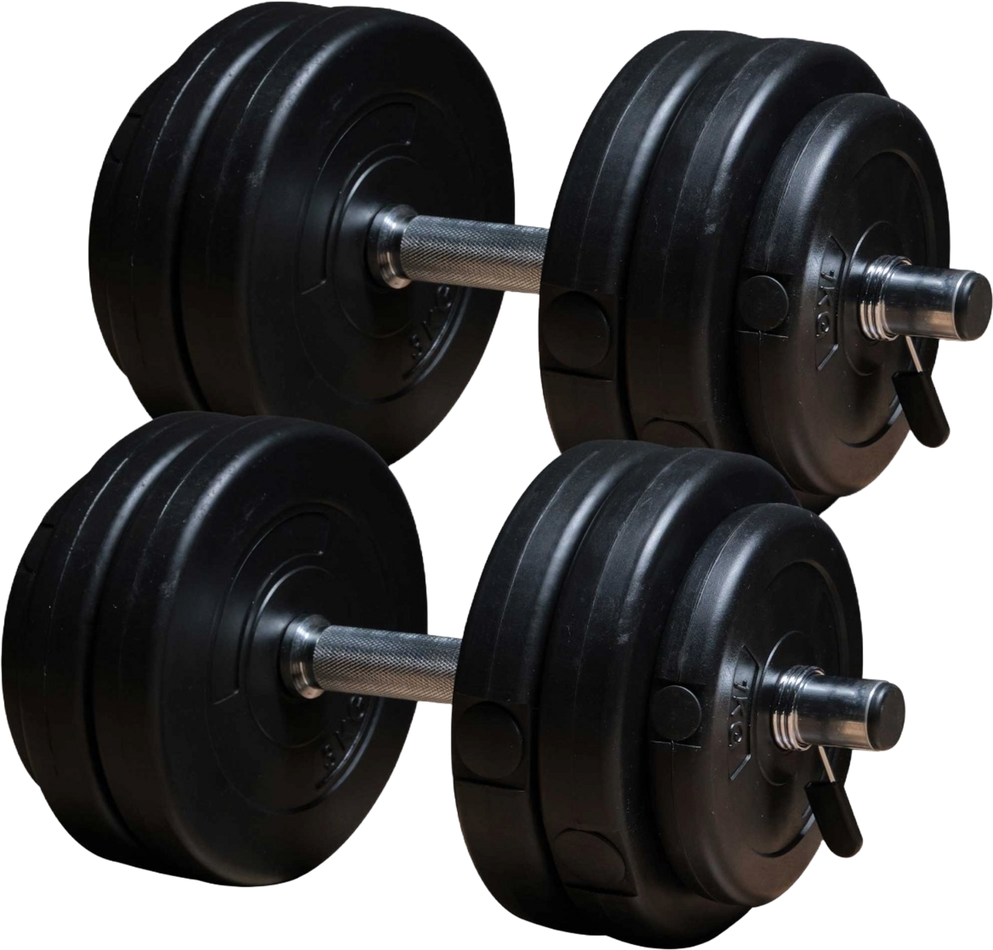 FIT 'N SHAPE, Fit'n Shape 2x Adjustable Dumbbells, 30kg