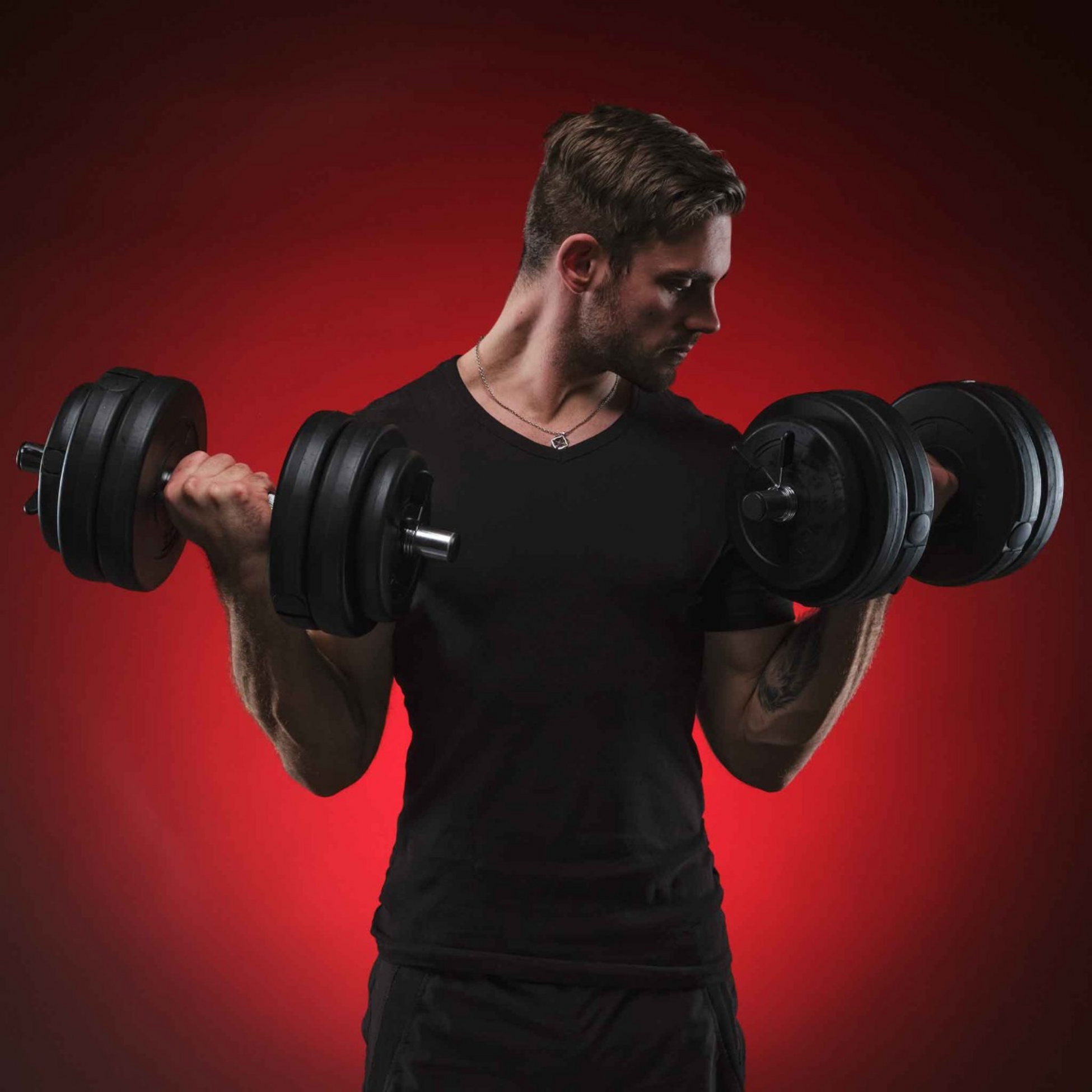 FIT 'N SHAPE, Fit'n Shape 2x Adjustable Dumbbells, 30kg