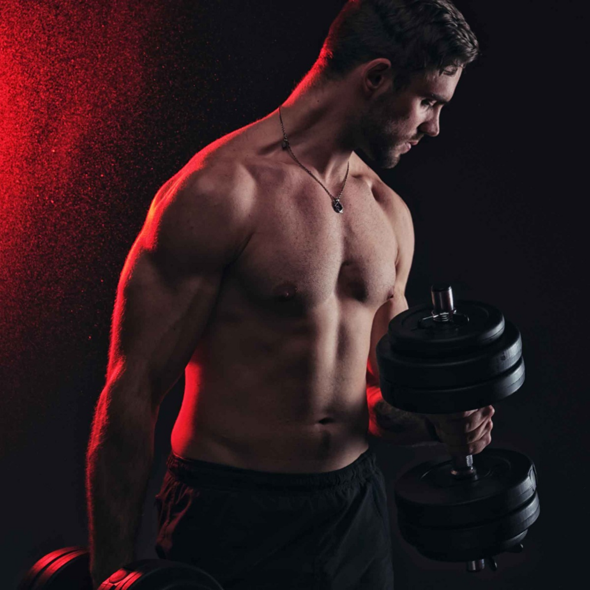 FIT 'N SHAPE, Fit'n Shape 2x Adjustable Dumbbells, 30kg