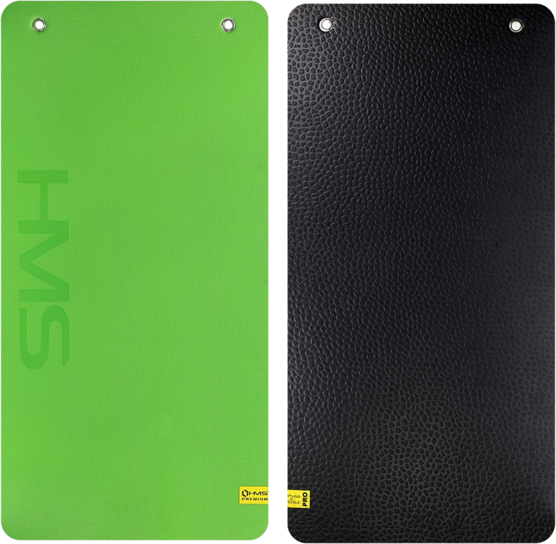 NORTHIX, Fitness Mat, Green-black, Non-slip, 6mm Thick