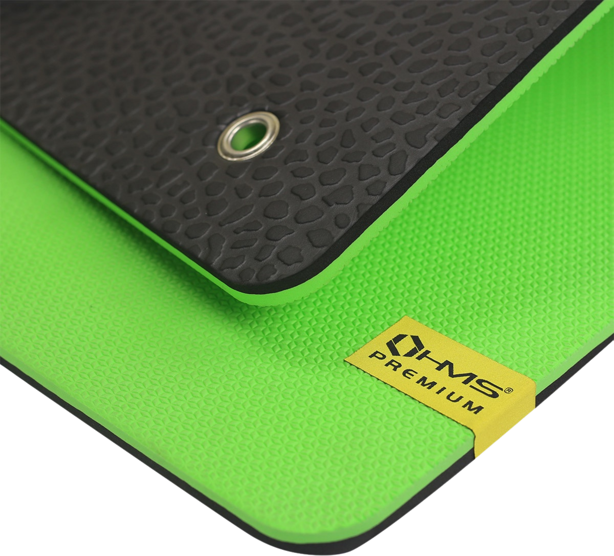 NORTHIX, Fitness Mat, Green-black, Non-slip, 6mm Thick