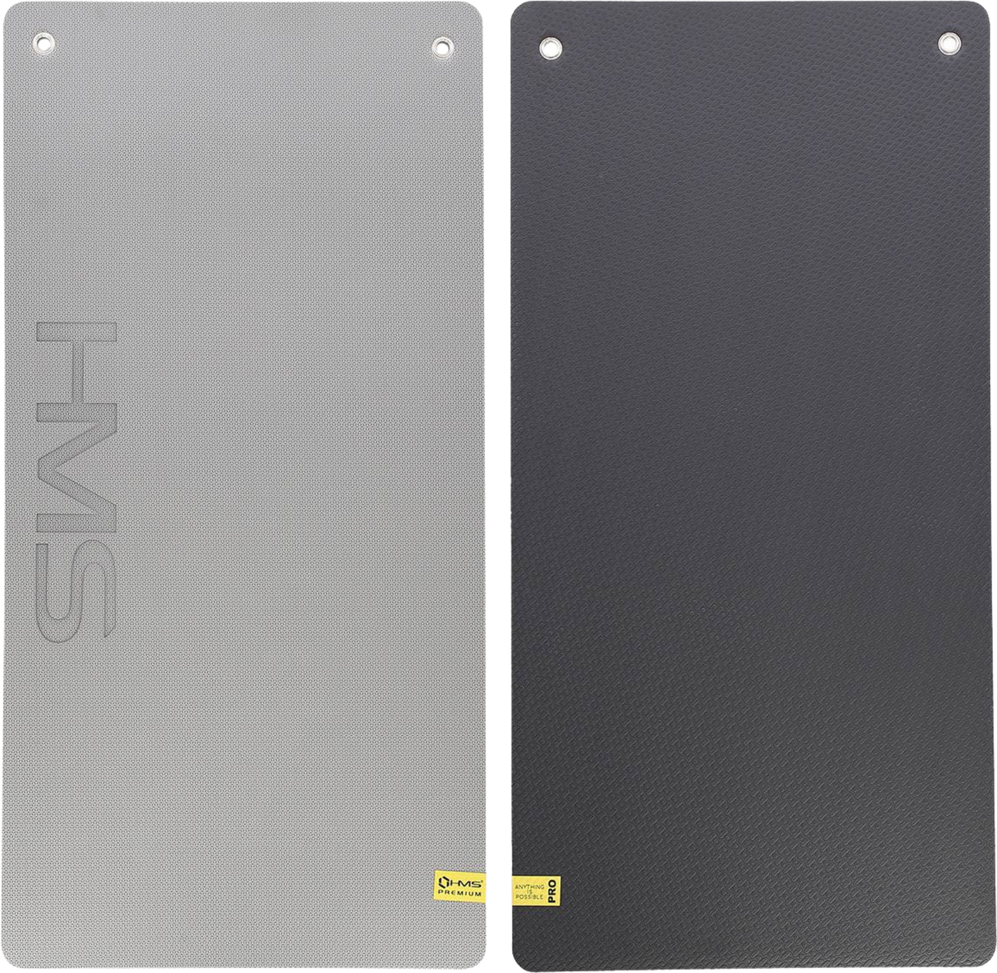NORTHIX, Fitness Mat, Light Grey-black, 120x60cm, Eva 15mm