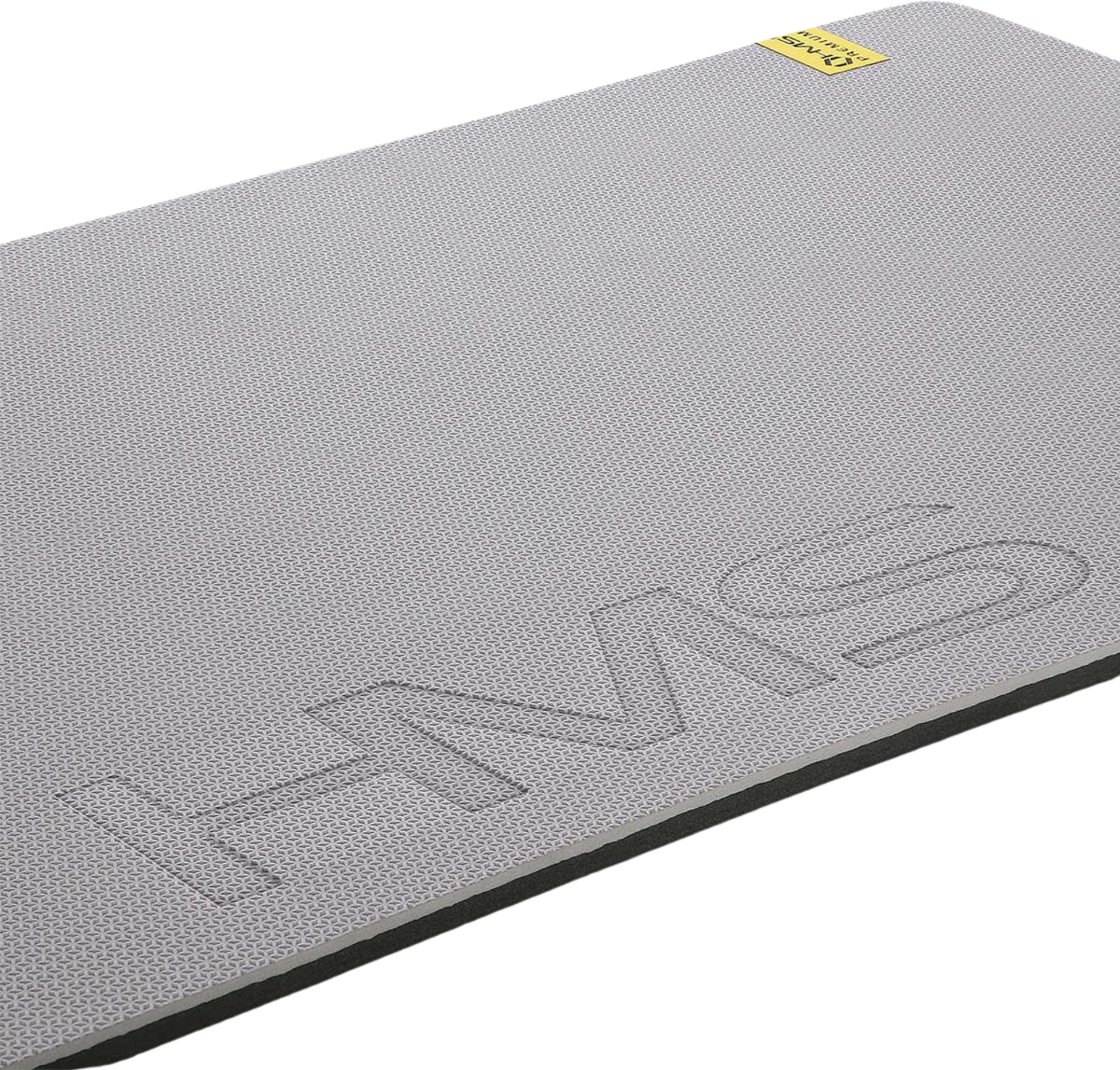 NORTHIX, Fitness Mat, Light Grey-black, 120x60cm, Eva 15mm