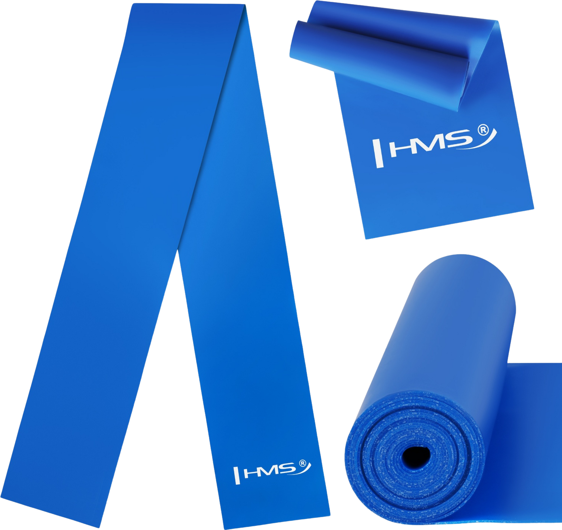 NORTHIX, Fitness Resistance Band, Blue, 1200 X 120 X 0.4 Mm