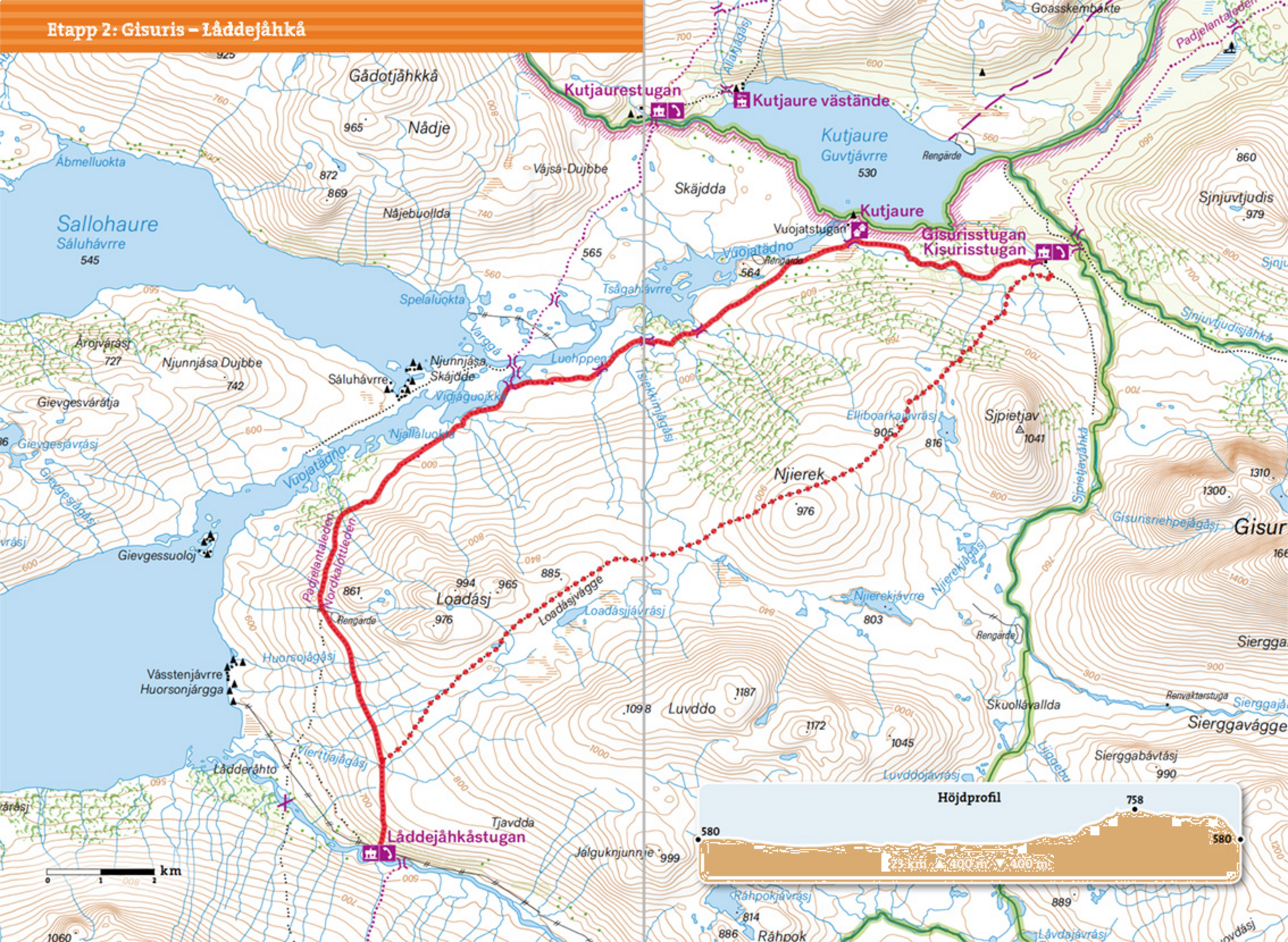 CALAZO, Fj&auml;llvandra I Padjelanta Och Sulitelma